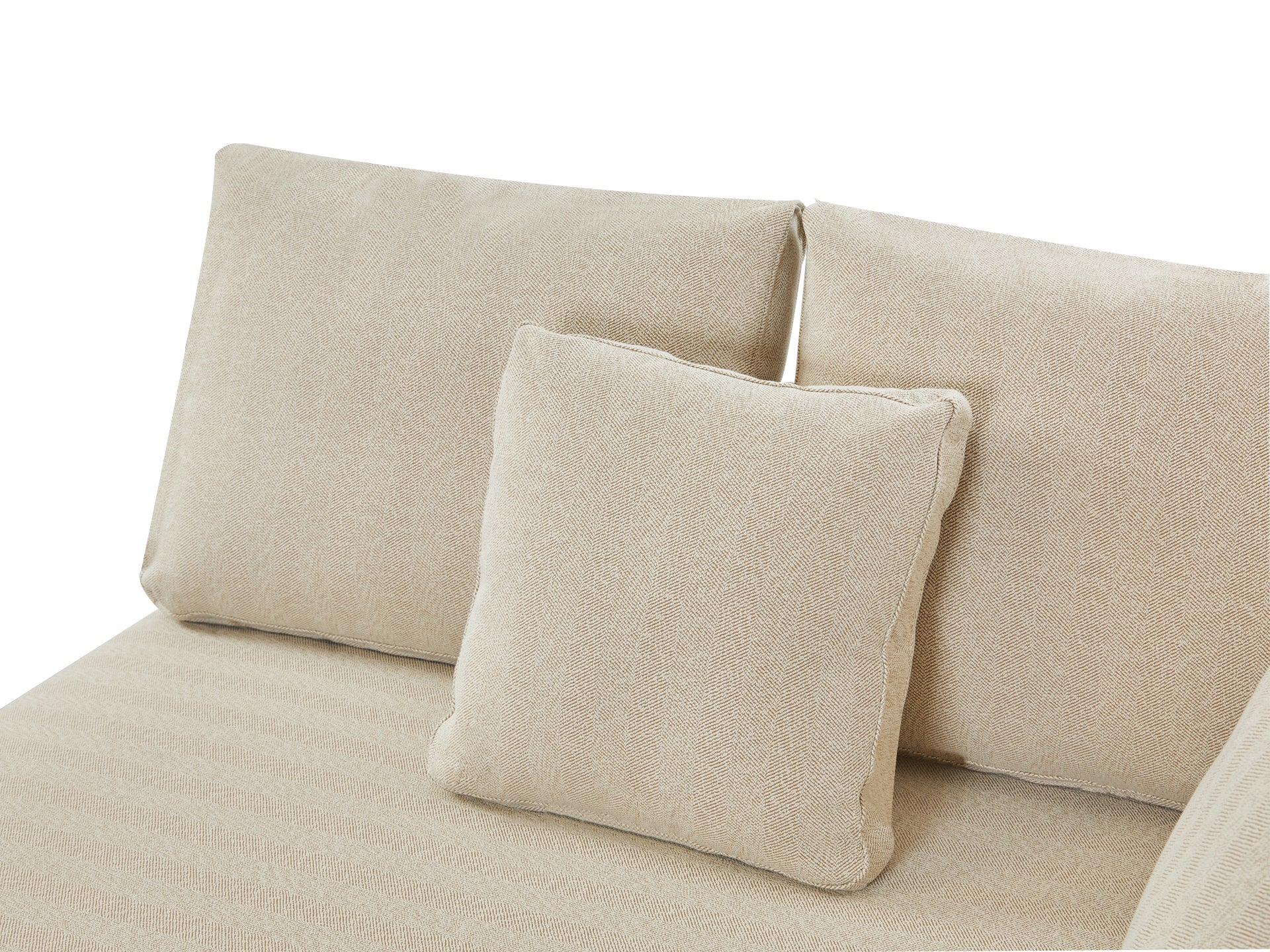 Castine Modular Sectional Sofa - Right Facing Arm - Beige - Image 5