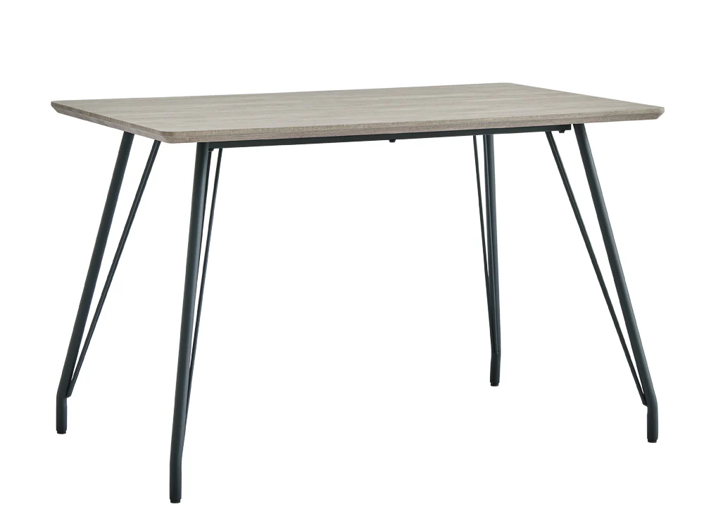 CECIL Dining Table Rectangle 120x70cm - Oak - Image 4