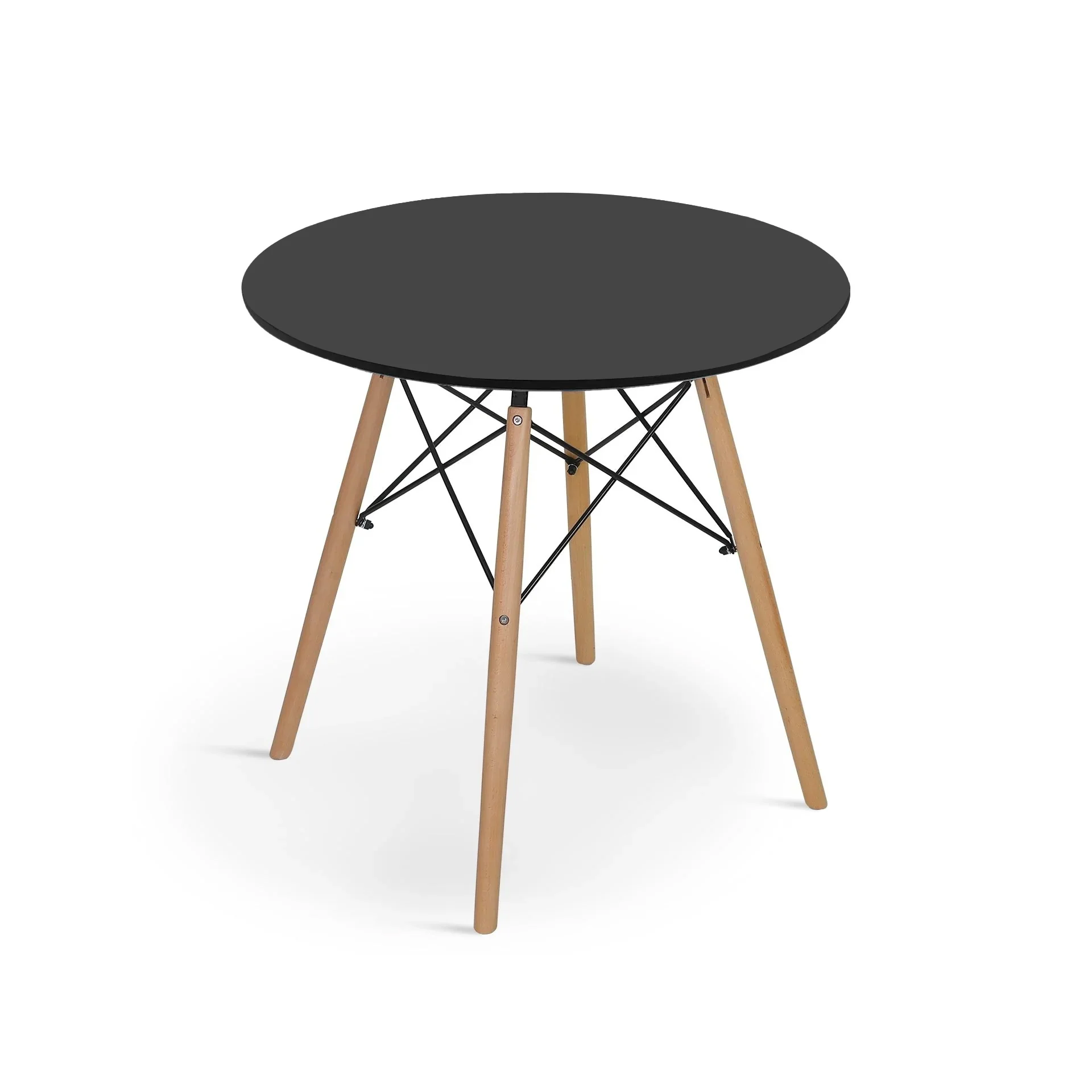 Cena Dining Table Round 80 x 75cm - Black - Image 4