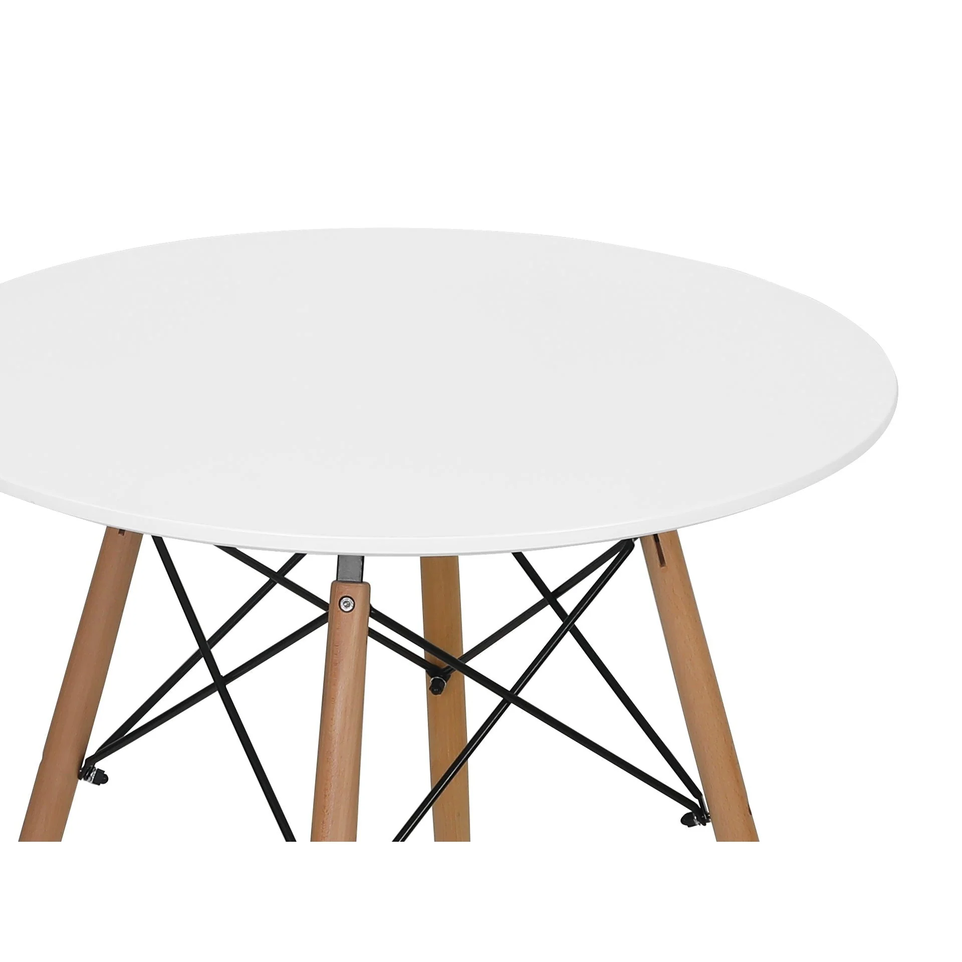 Cena Dining Table Round 80 x 75cm - White - Image 10