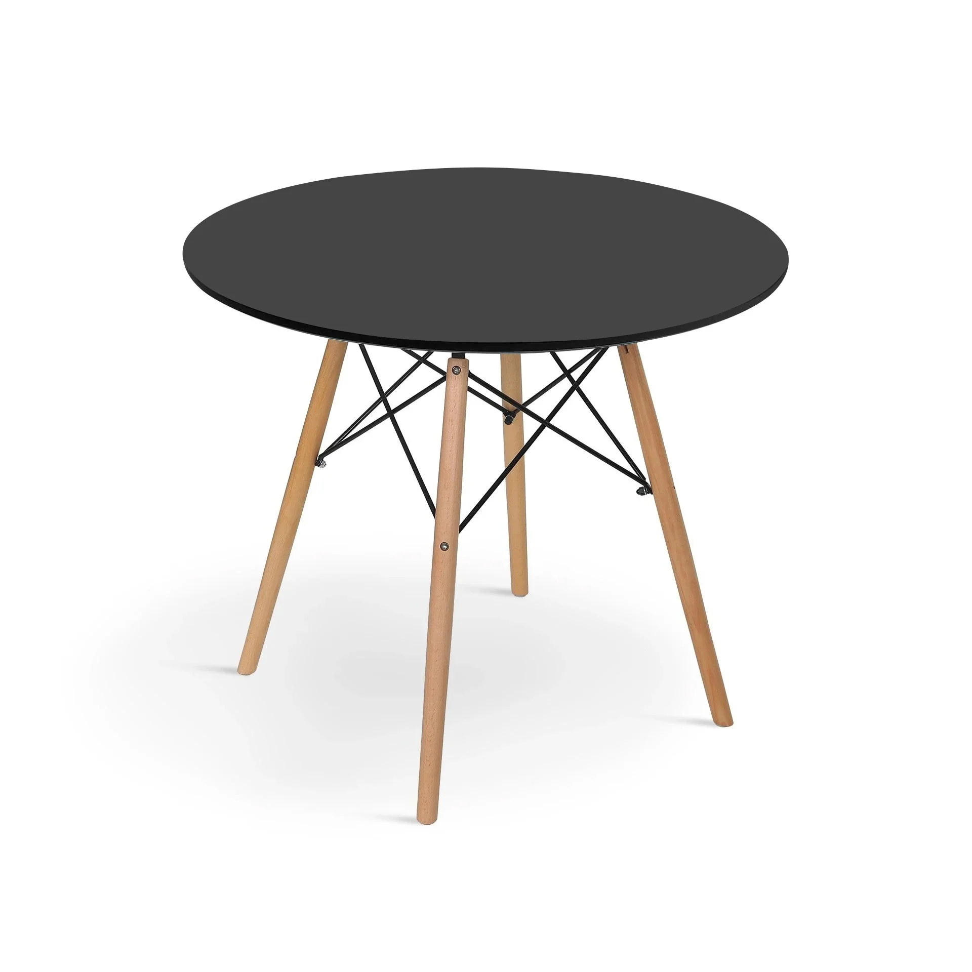 Cena Dining Table Round 90 x 75 cm - Black - Image 7