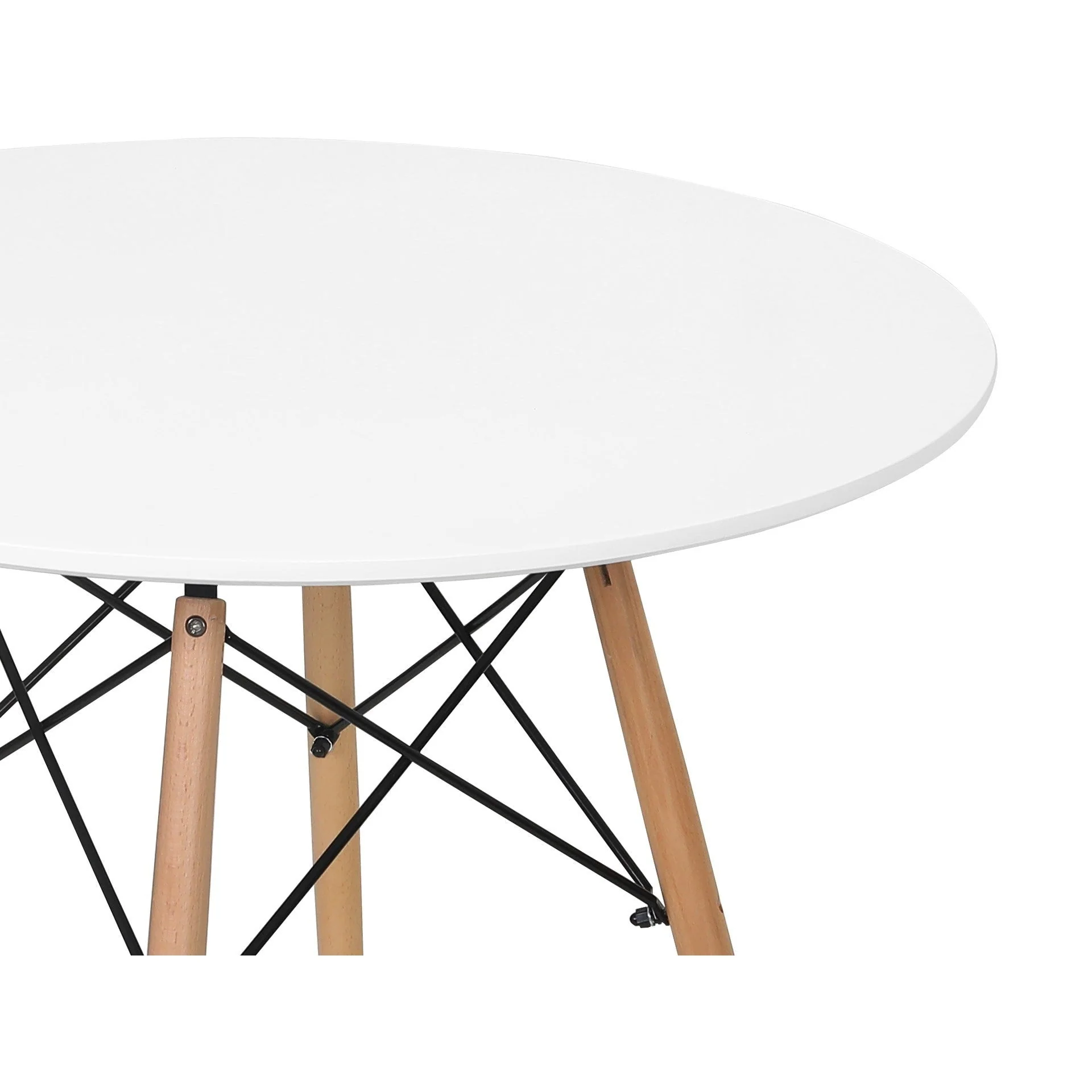 Cena Dining Table Round 90 x 75 cm - White - Image 11