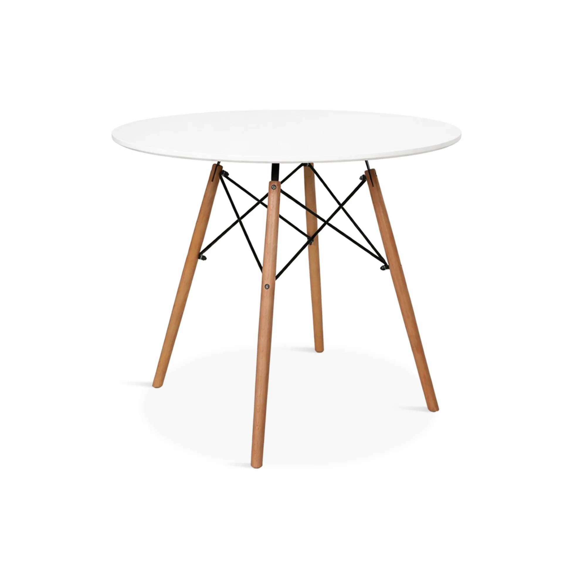 Cena Dining Table Round 90 x 75 cm - White - Image 9