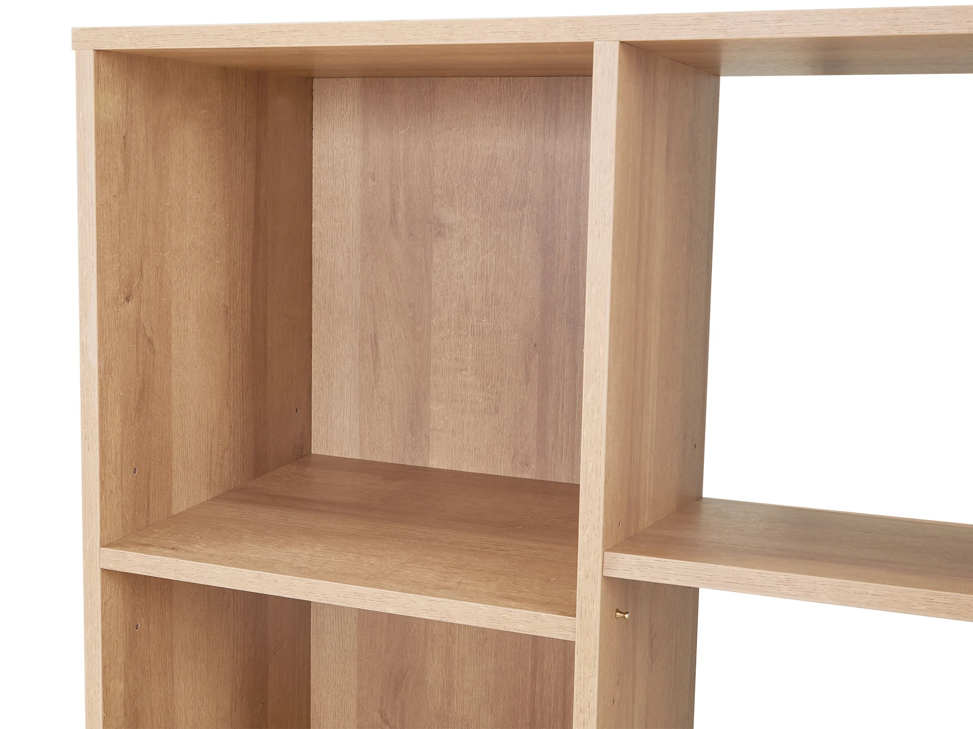 Chad Wooden Bookshelf - Oak - Image 4