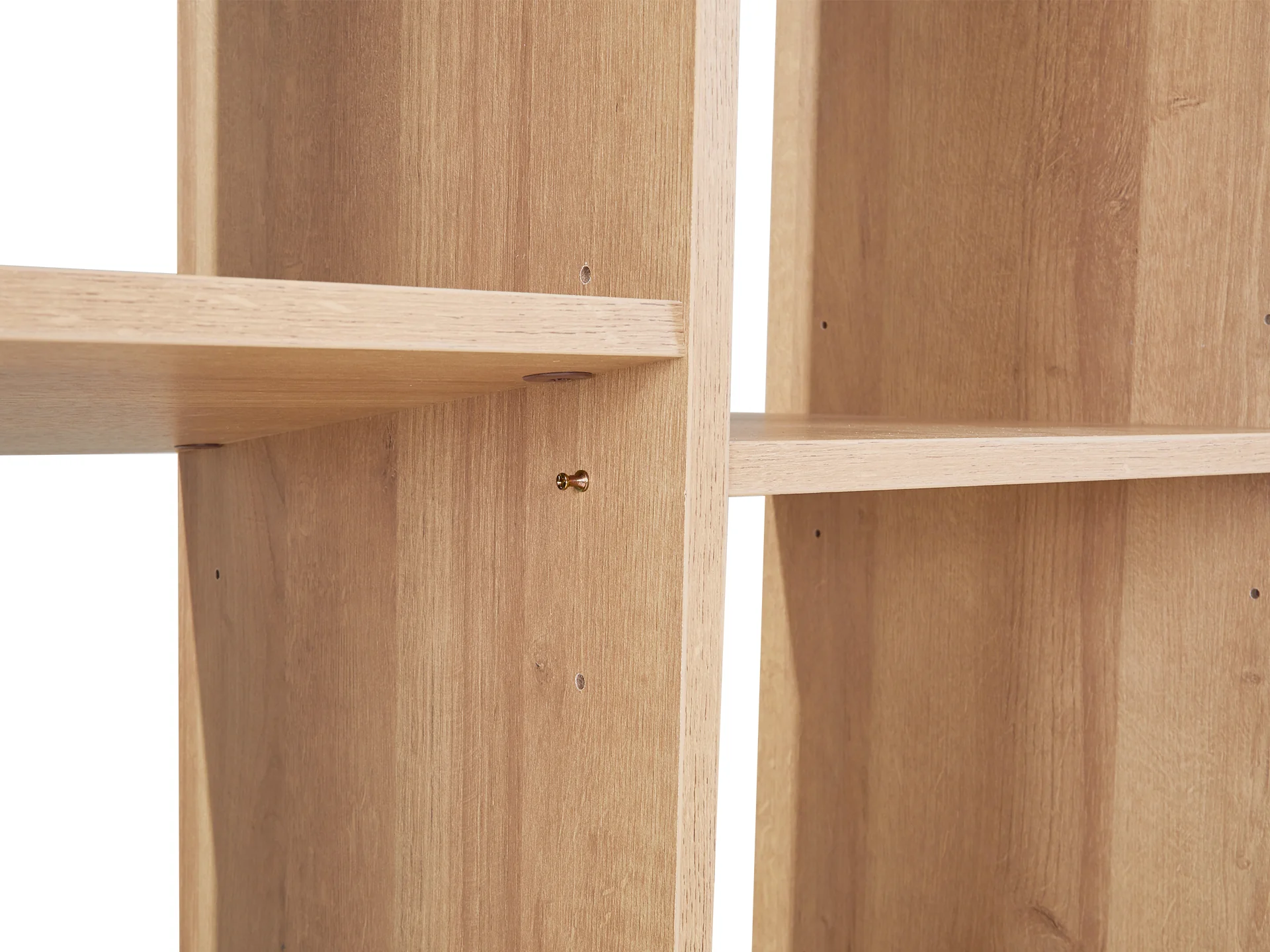 Chad Wooden Bookshelf - Oak - Image 5