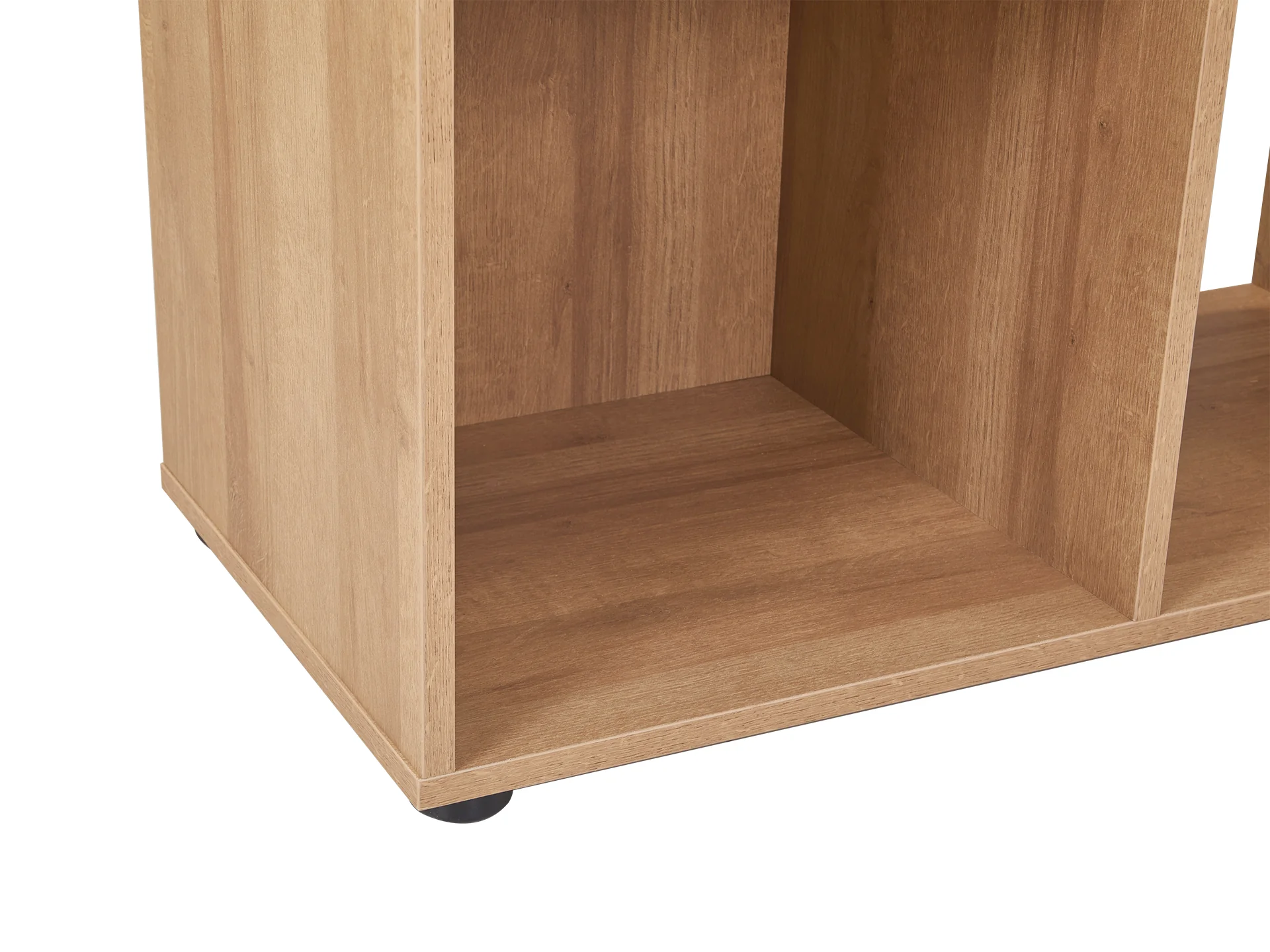 Chad Wooden Bookshelf - Oak - Image 7