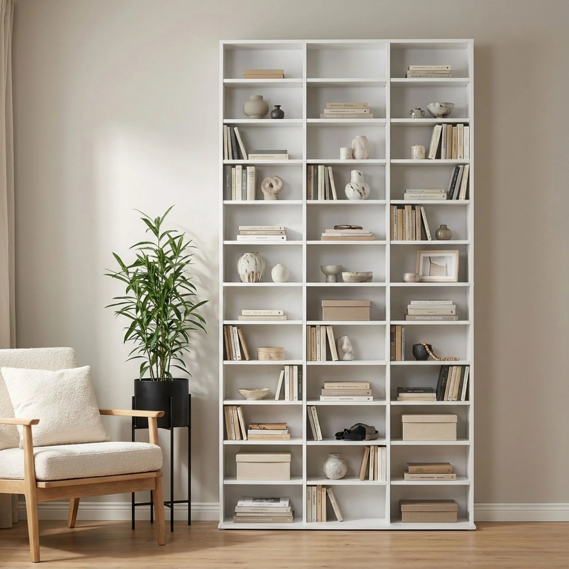 Chamo CD Storage Shelf - White