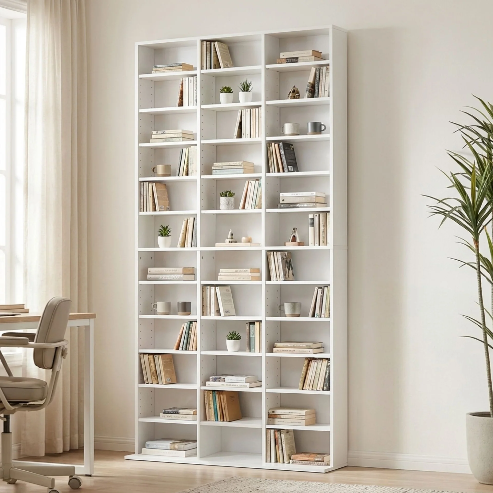Chamo CD Storage Shelf - White - Image 2