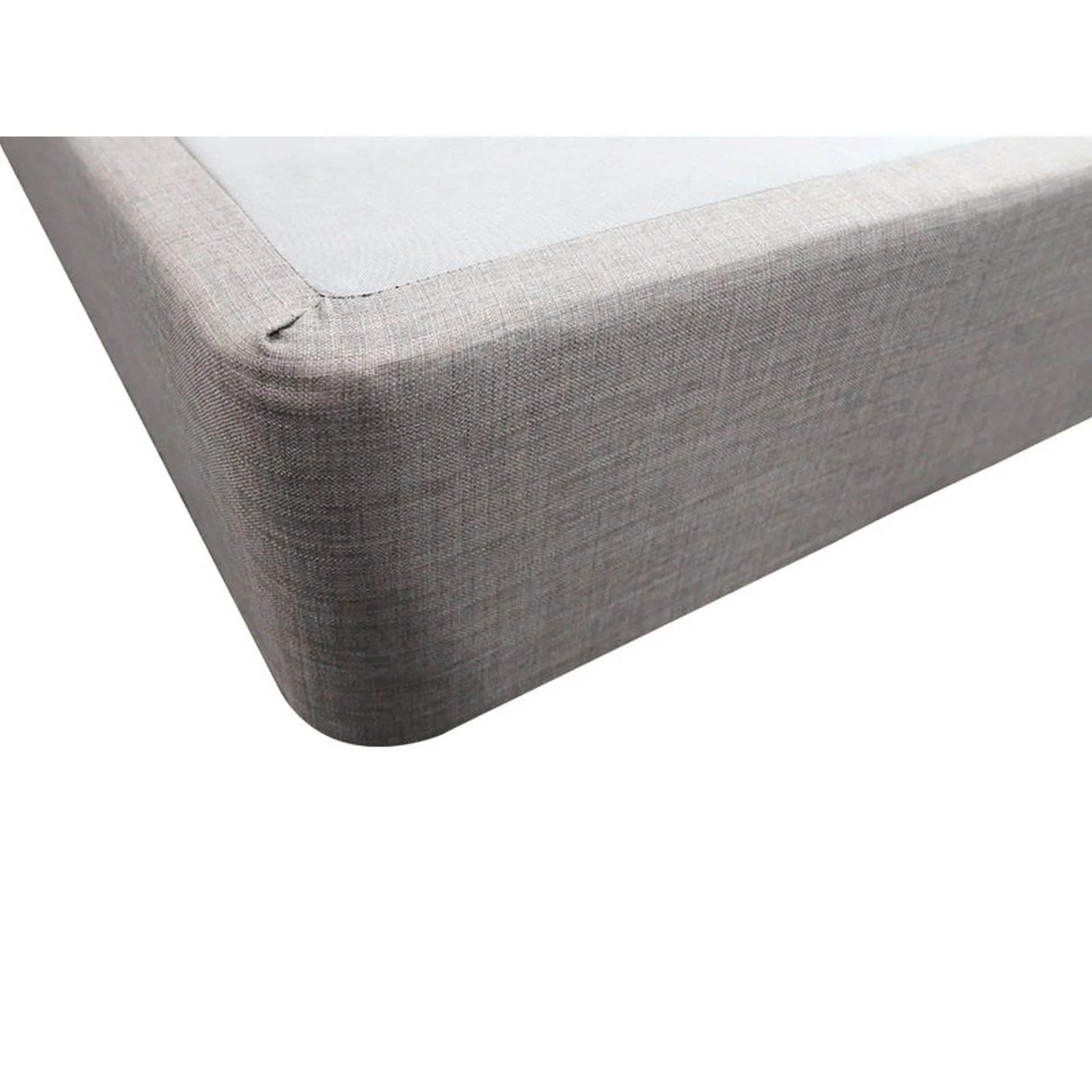 CHARLES Fabric California King Split Bed Base 4 Drawers - GREY - Image 4