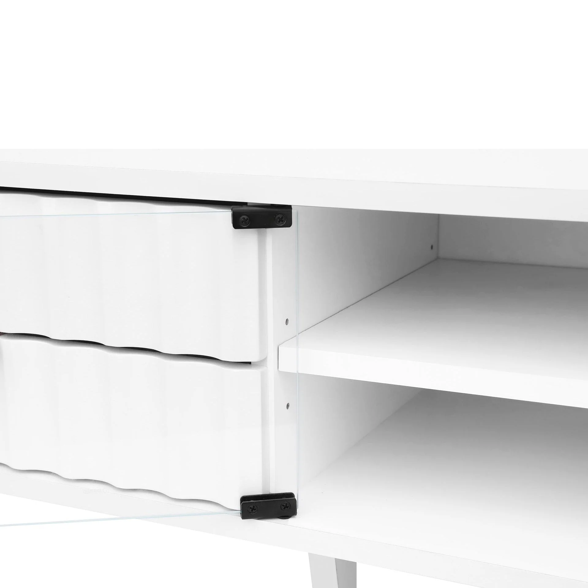 Charlie 1.8m Entertainment Unit - White - Image 12