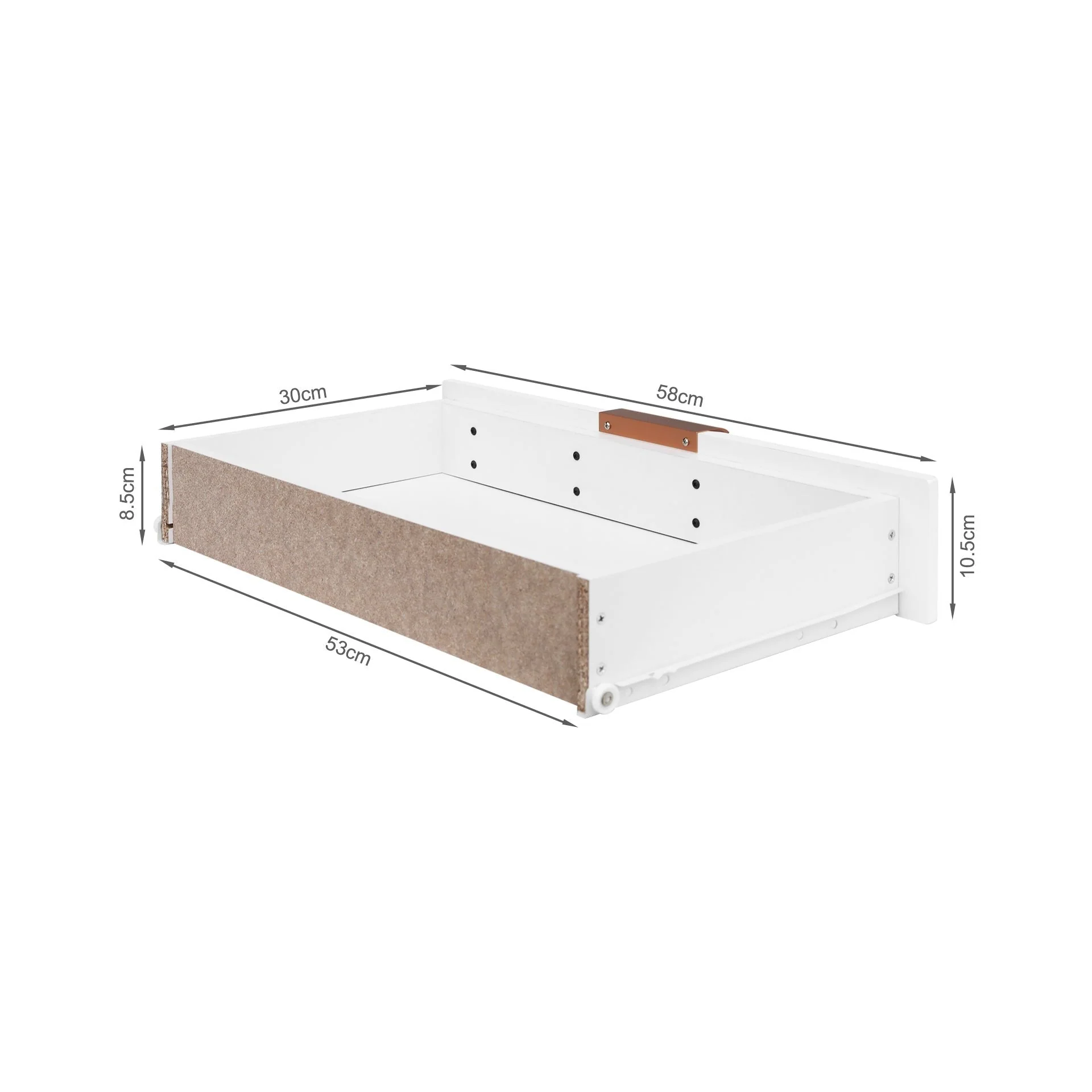 Charlie 1.8m Entertainment Unit - White - Image 13