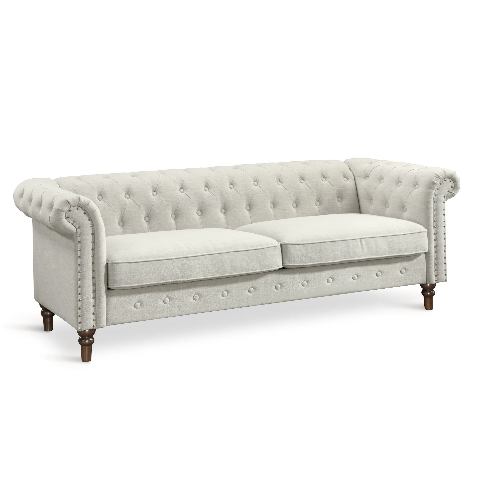 Chesley 3 Seater Sofa - Natural Oat - Image 2
