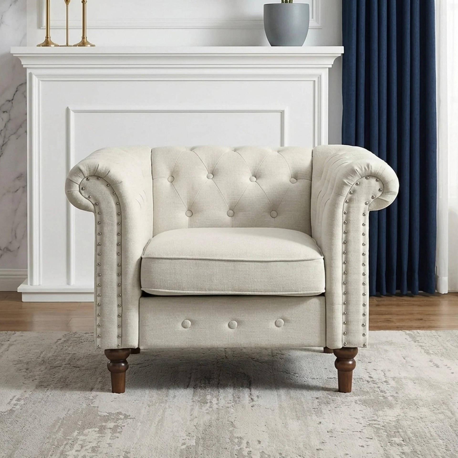 Chesley Occasional Chair - Natural Oat - Image 3