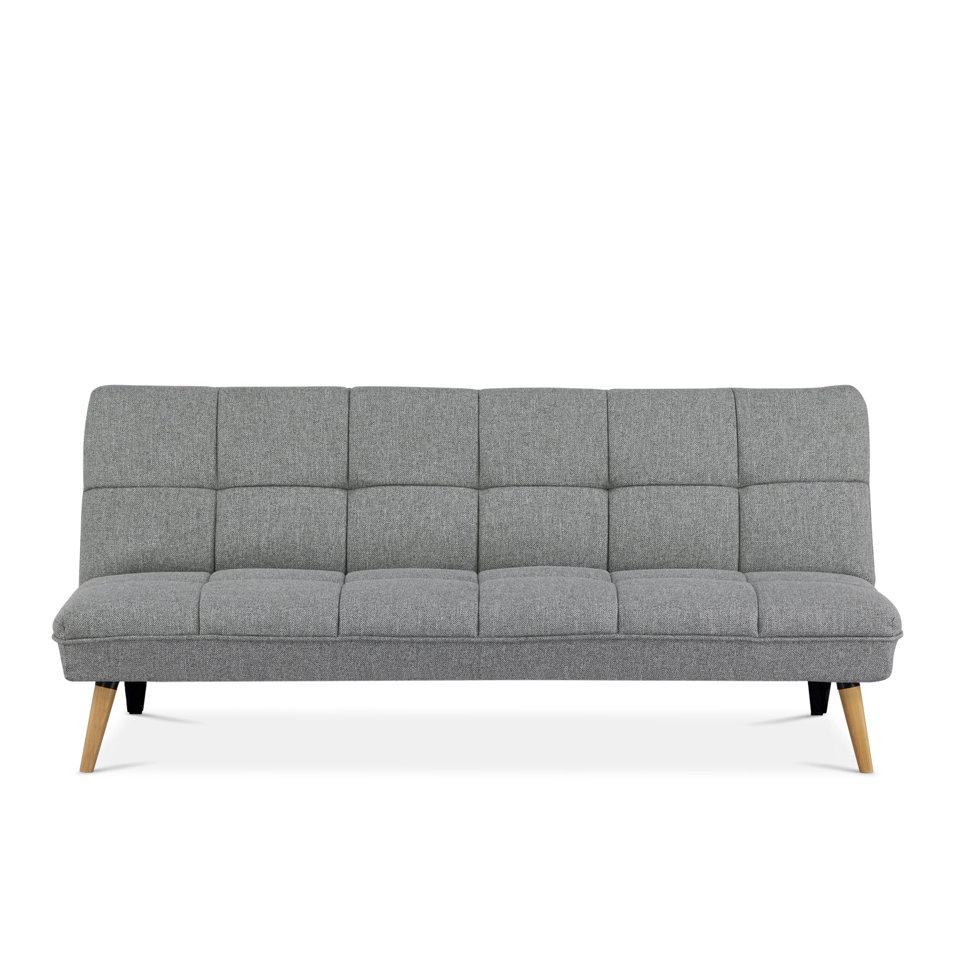 Chile 3 Seater Sofa Bed - Light Grey - Image 10