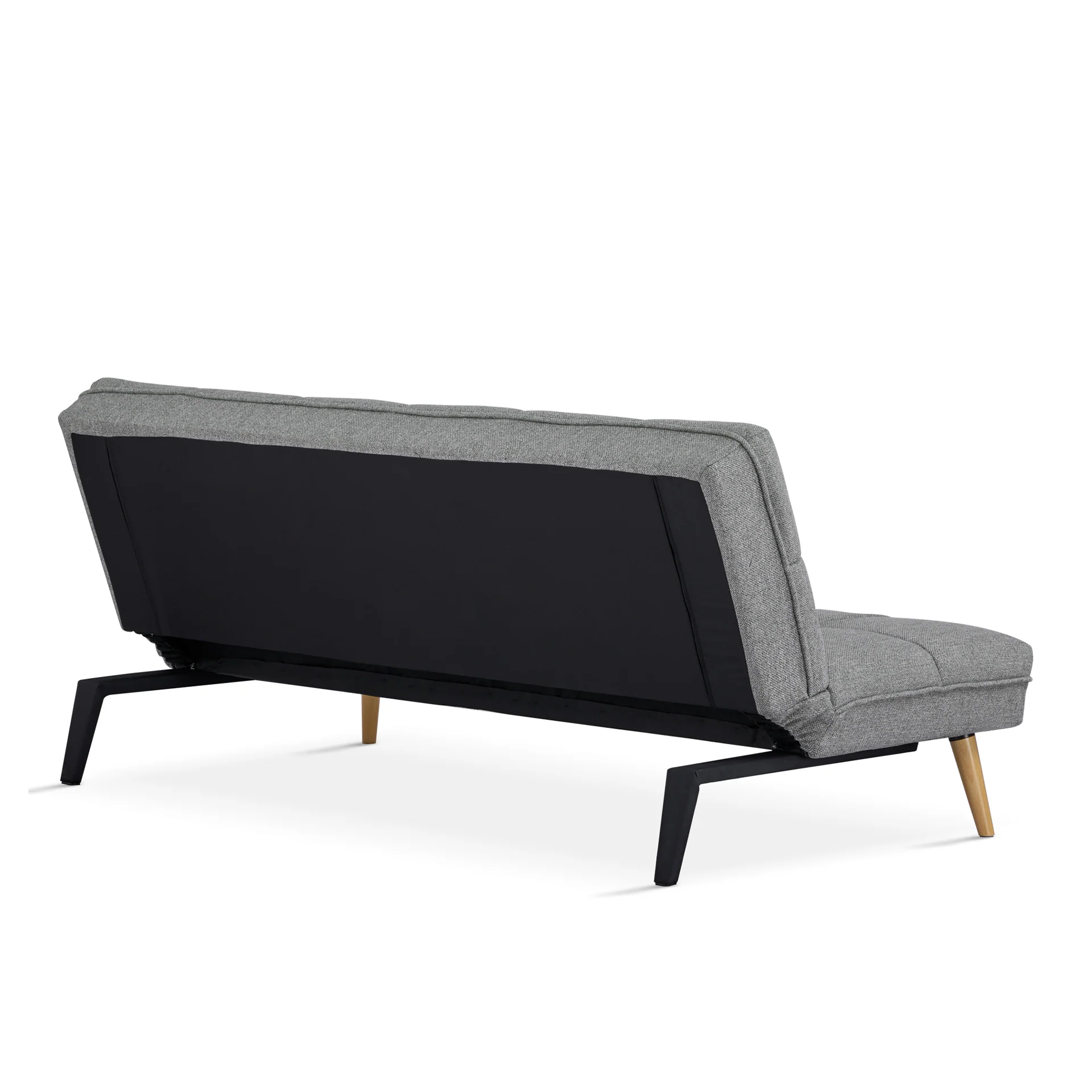 Chile 3 Seater Sofa Bed - Light Grey - Image 12