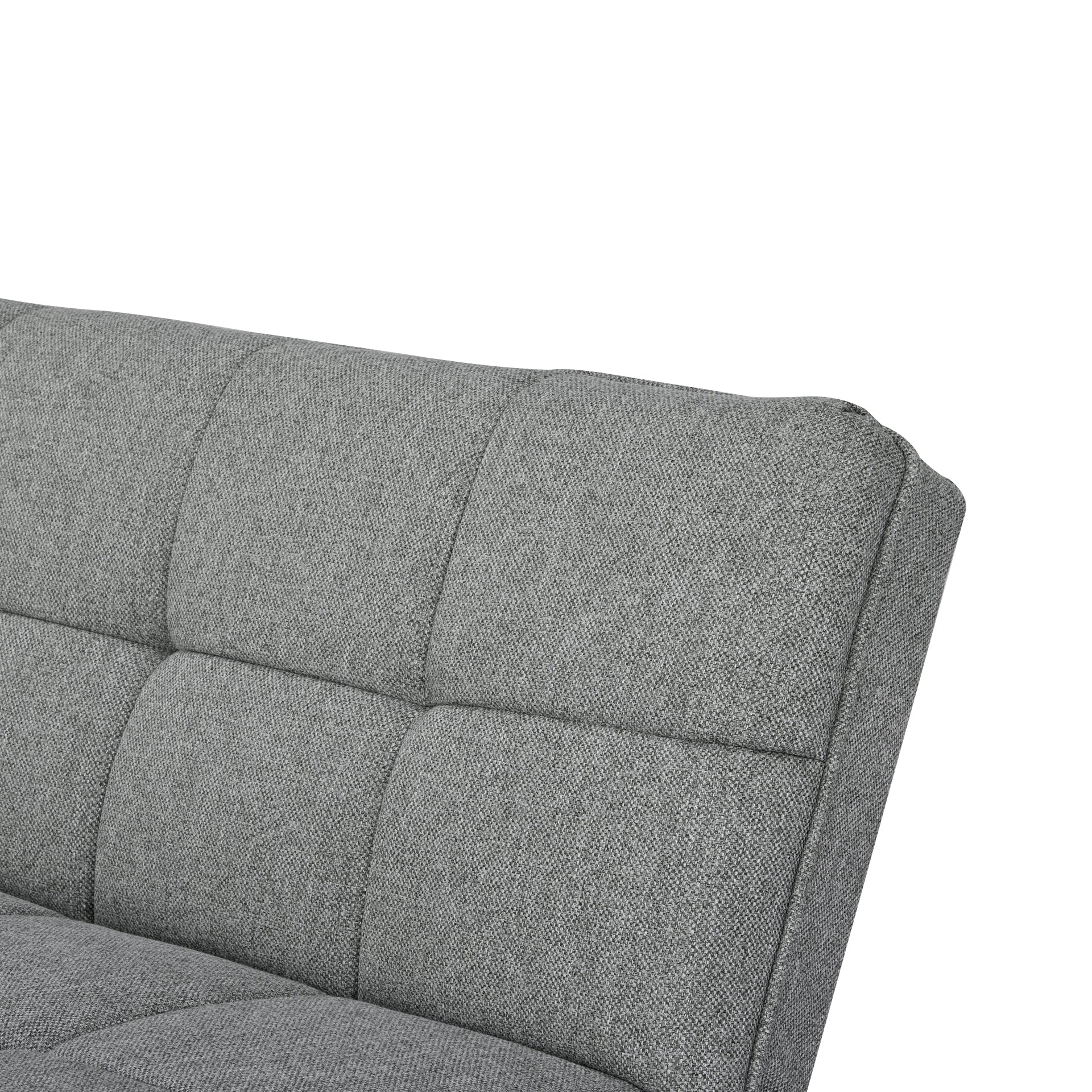 Chile 3 Seater Sofa Bed - Light Grey - Image 13
