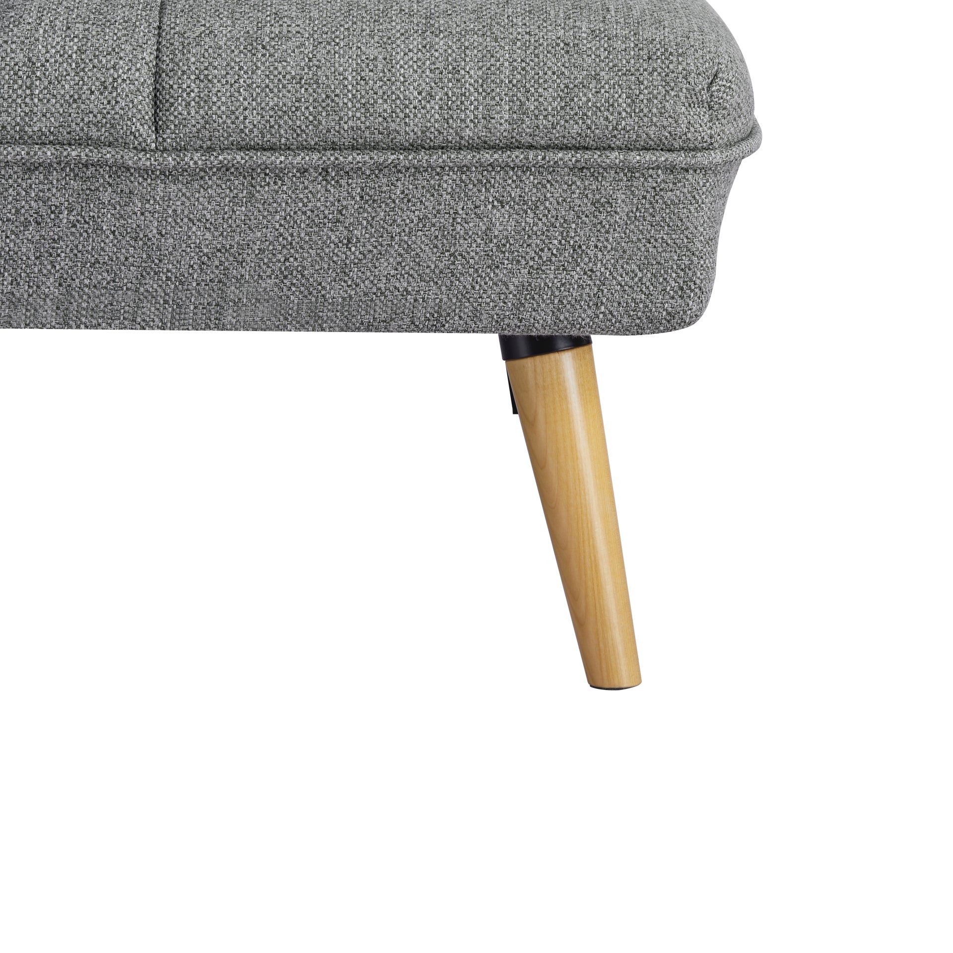 Chile 3 Seater Sofa Bed - Light Grey - Image 14