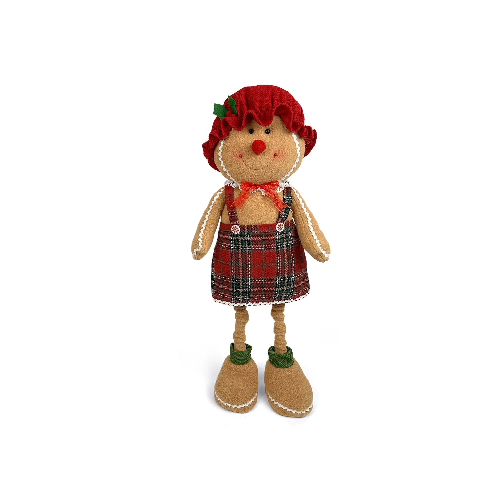 Christmas Decoration Extendable Gingerbread Girl to 90cm - Image 2