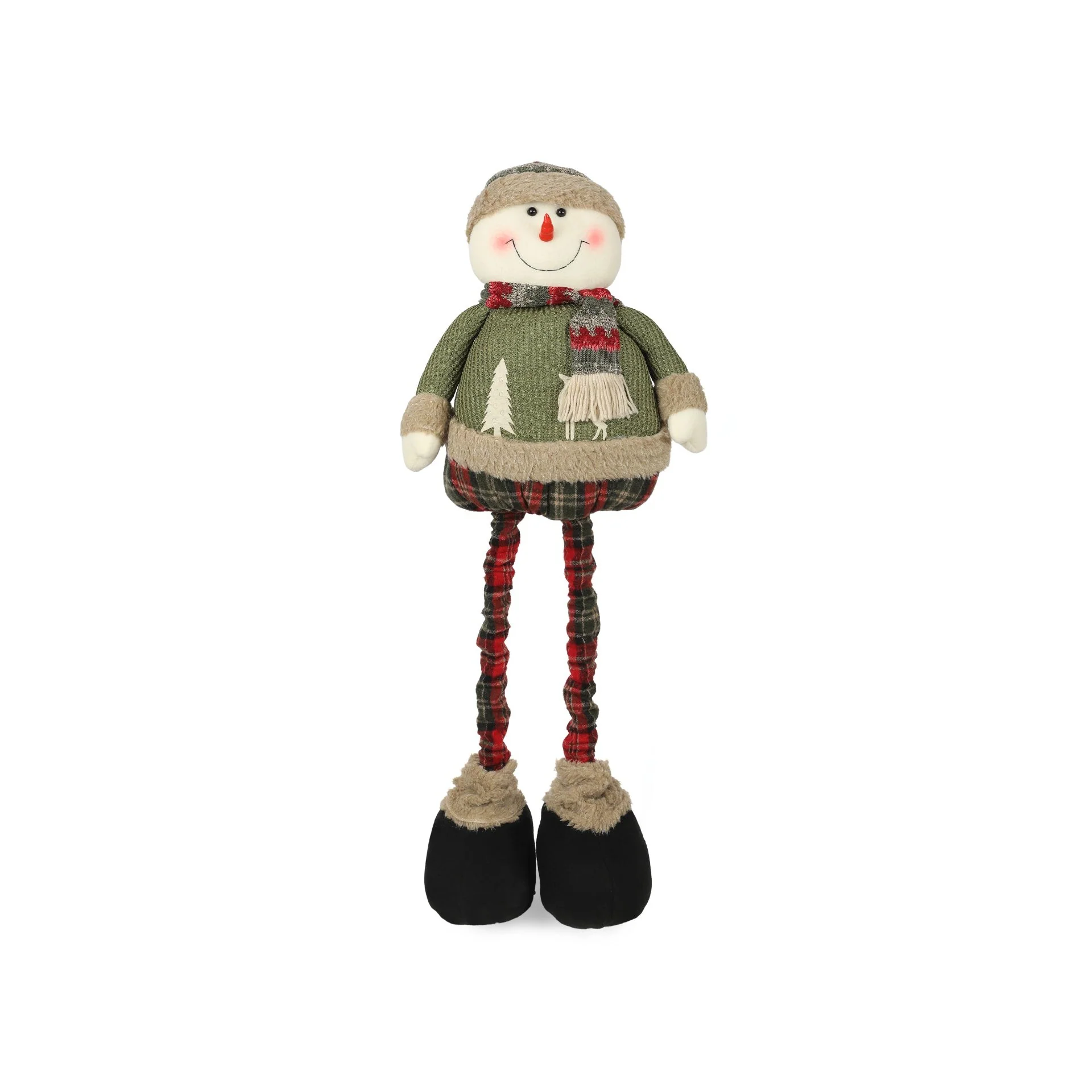 Christmas Decoration Extendable Snowman to 95cm - Image 2