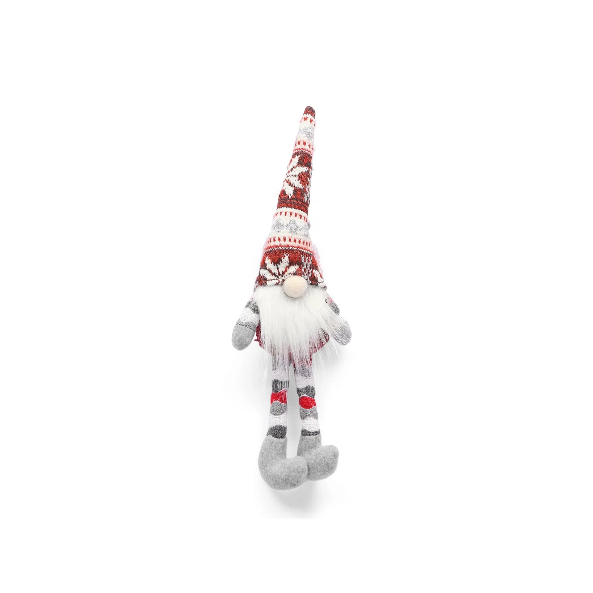 Christmas Decoration Hanging Shy Santa 40cm
