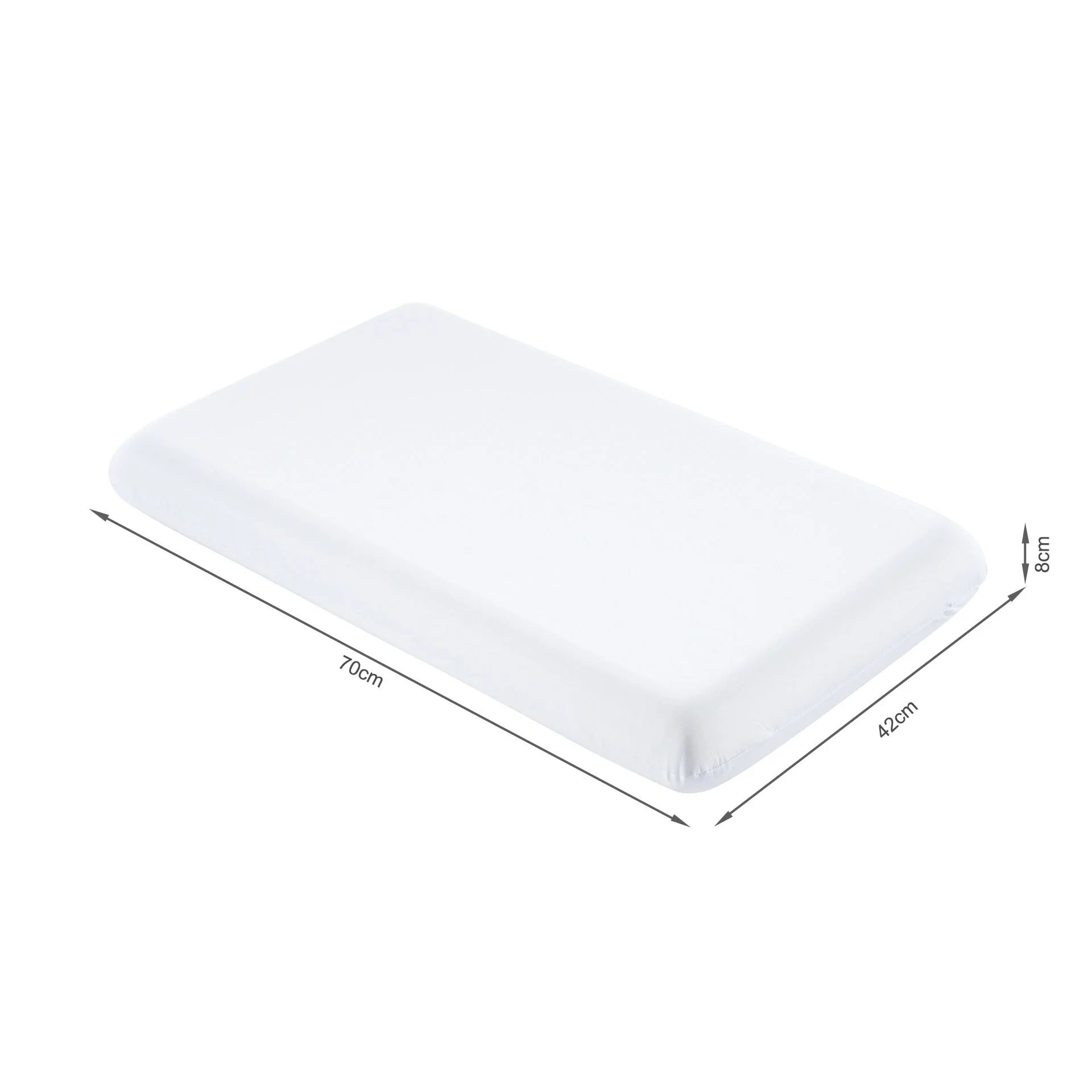 Classic Fit Memory Foam Pillow 70 x 42 x 8CM - Image 15