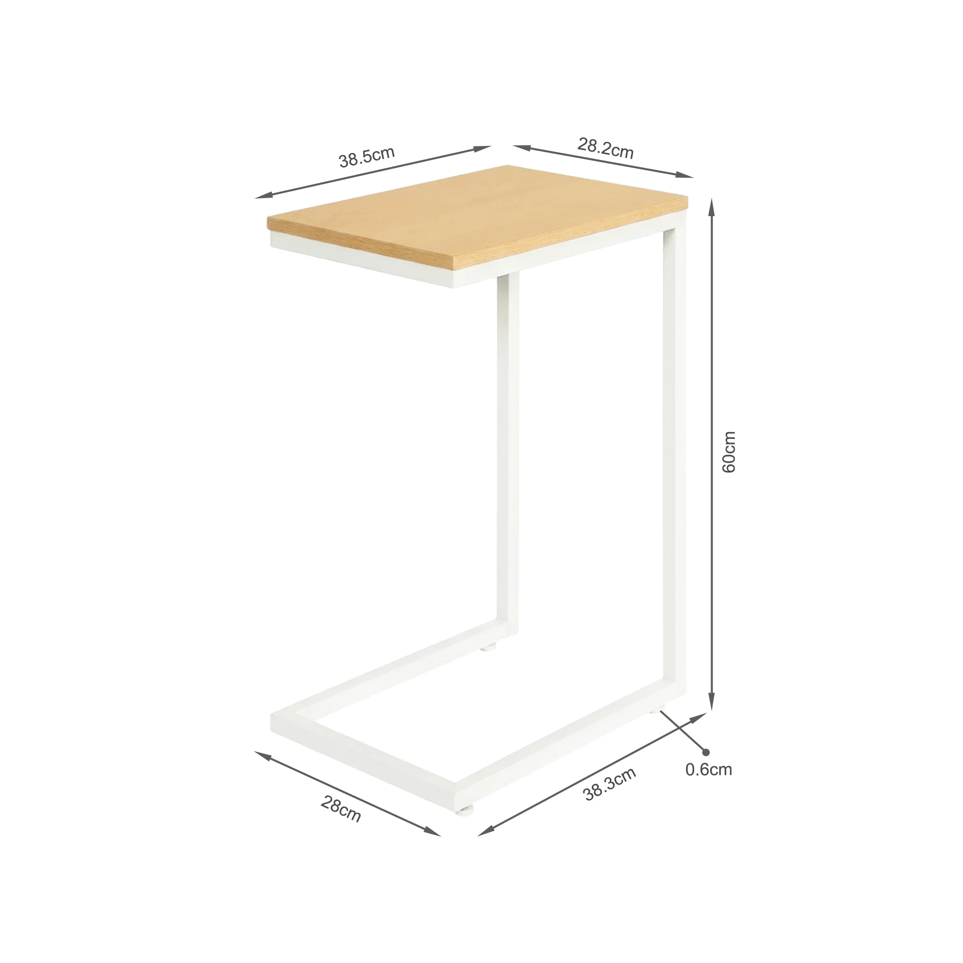 Clavia Side Table - Maple - Image 10