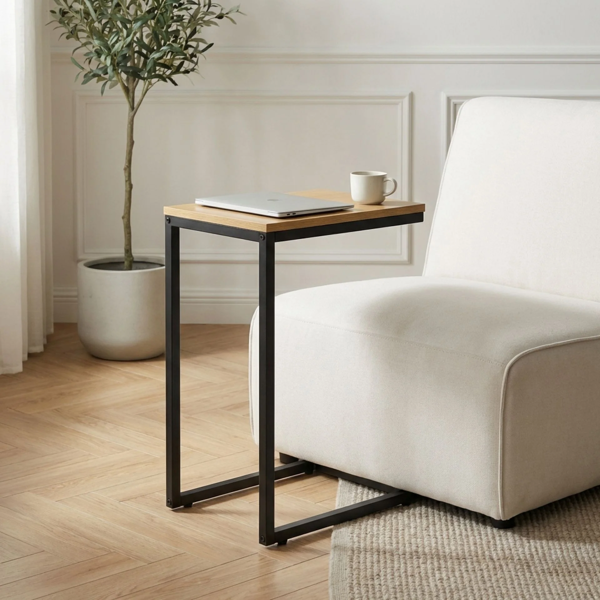 Clavia Side Table - Natural - Image 3