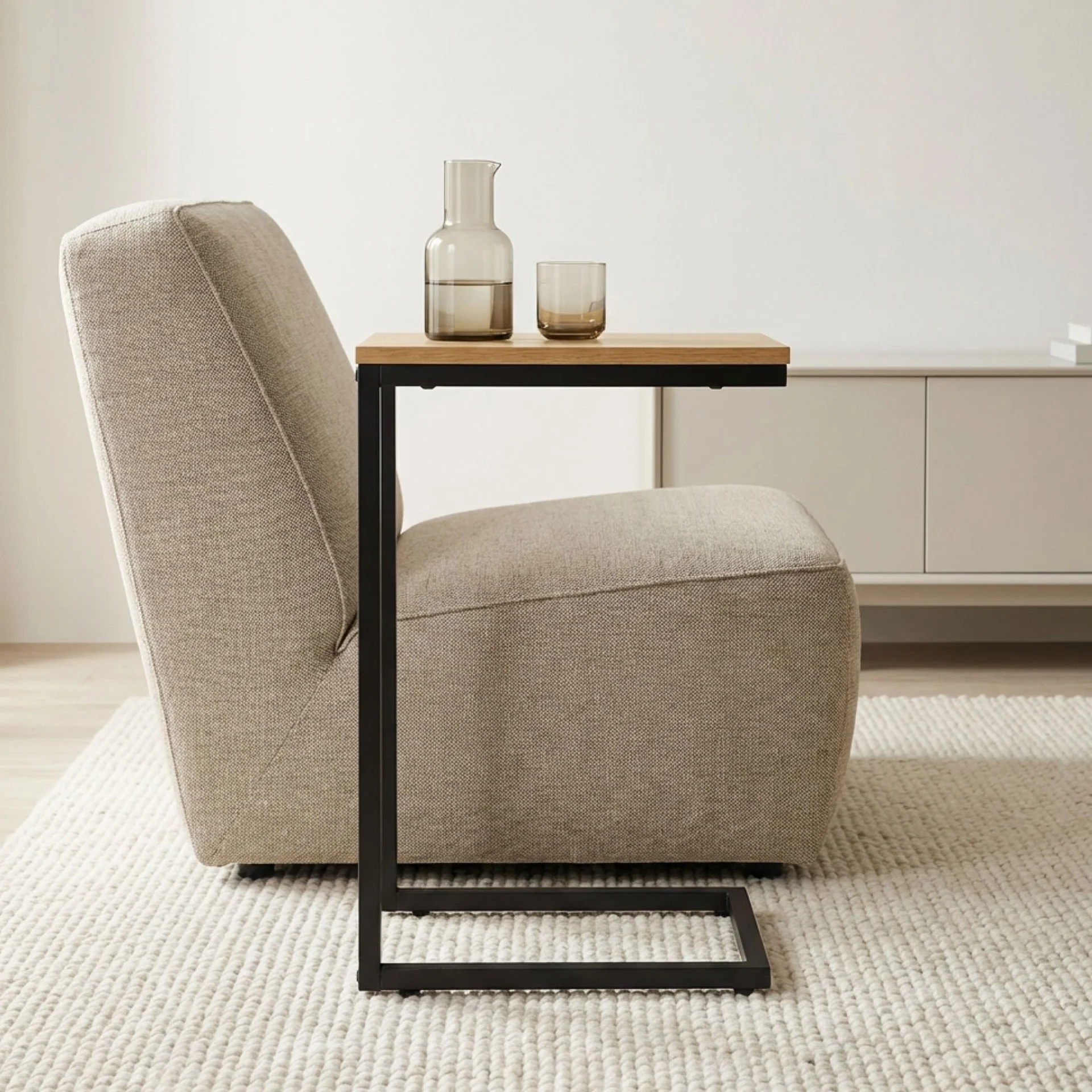 Clavia Side Table - Natural - Image 5