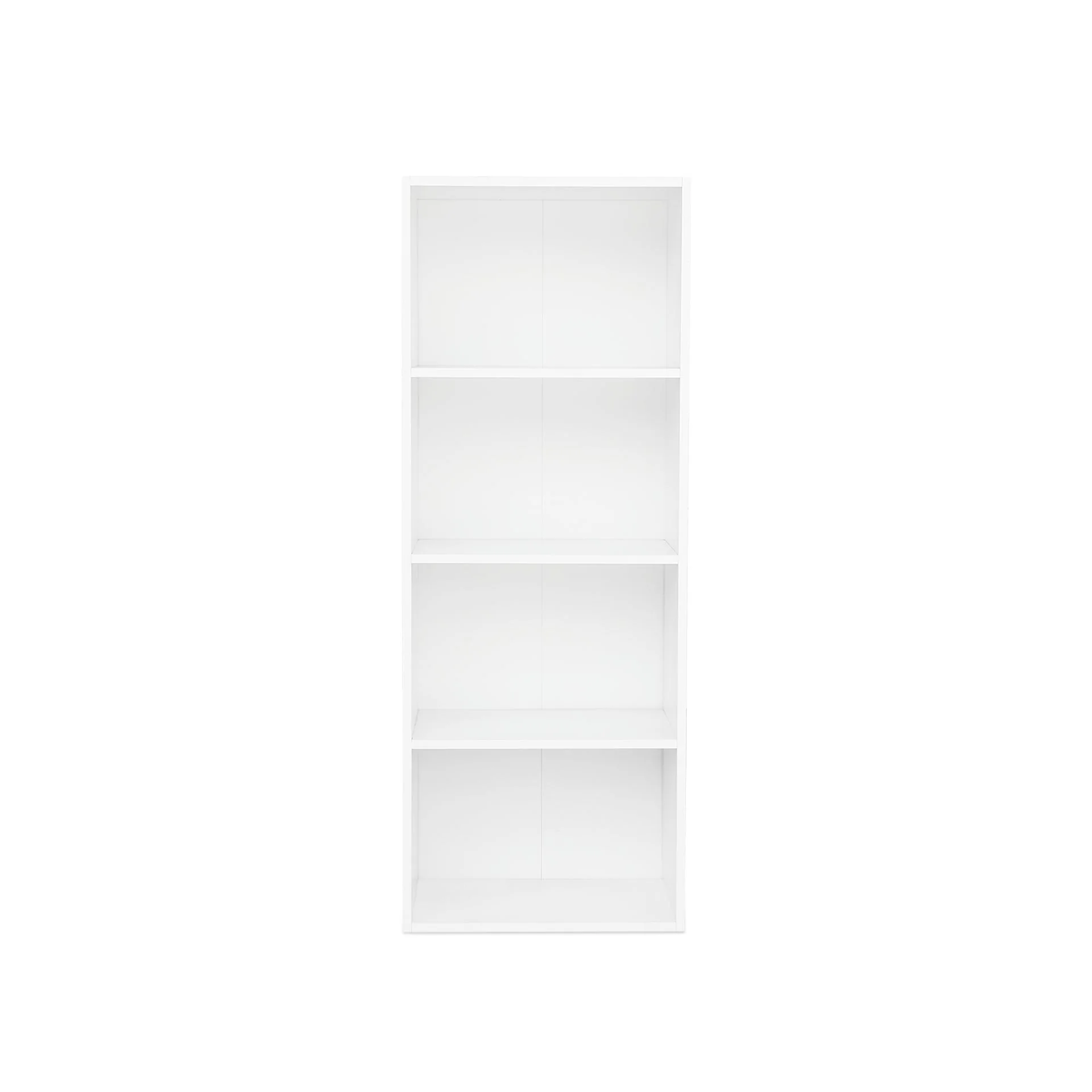 Clinton 4 Tier Bookshelf Display Shelf - White - Image 8