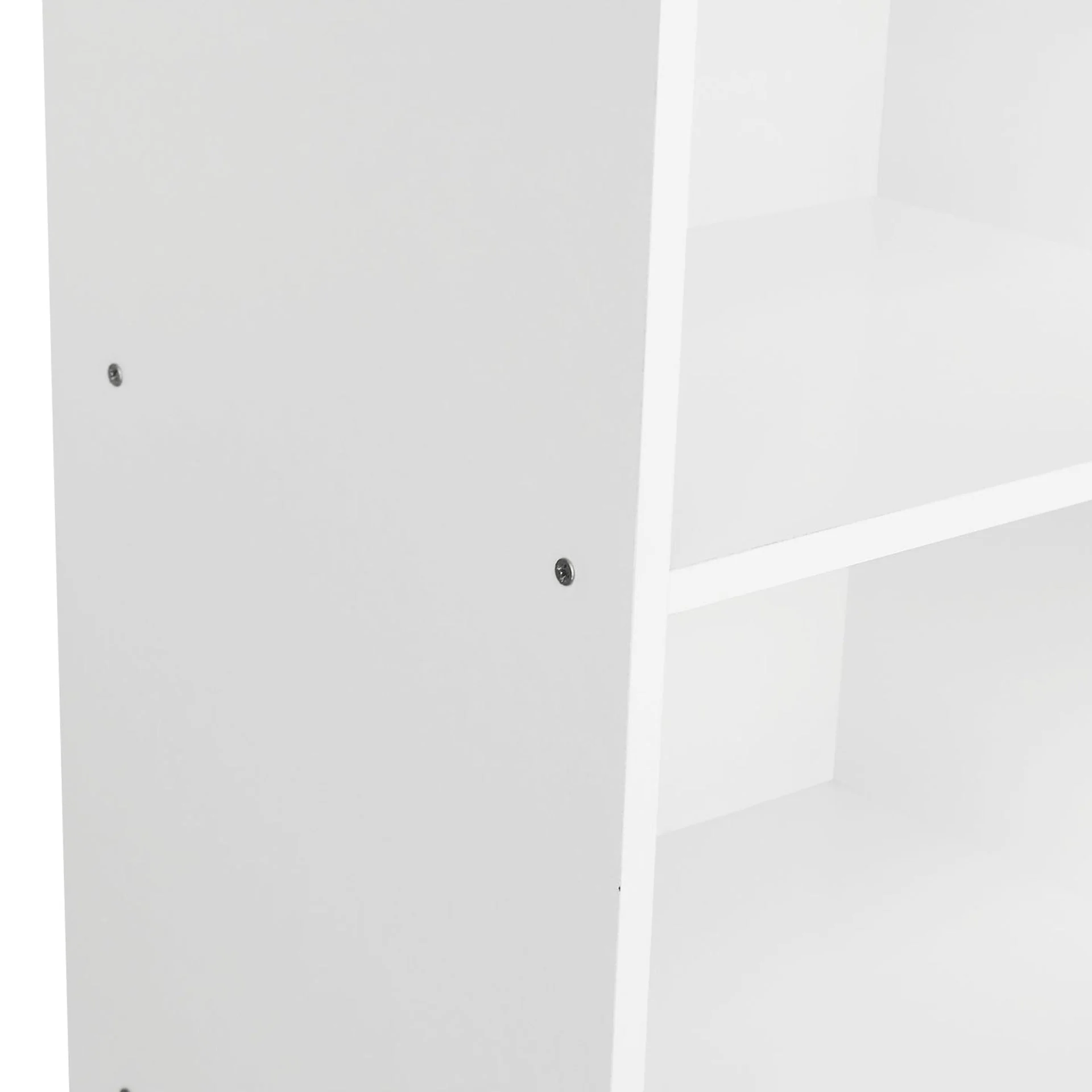 Clinton 4 Tier Bookshelf Display Shelf - White - Image 9