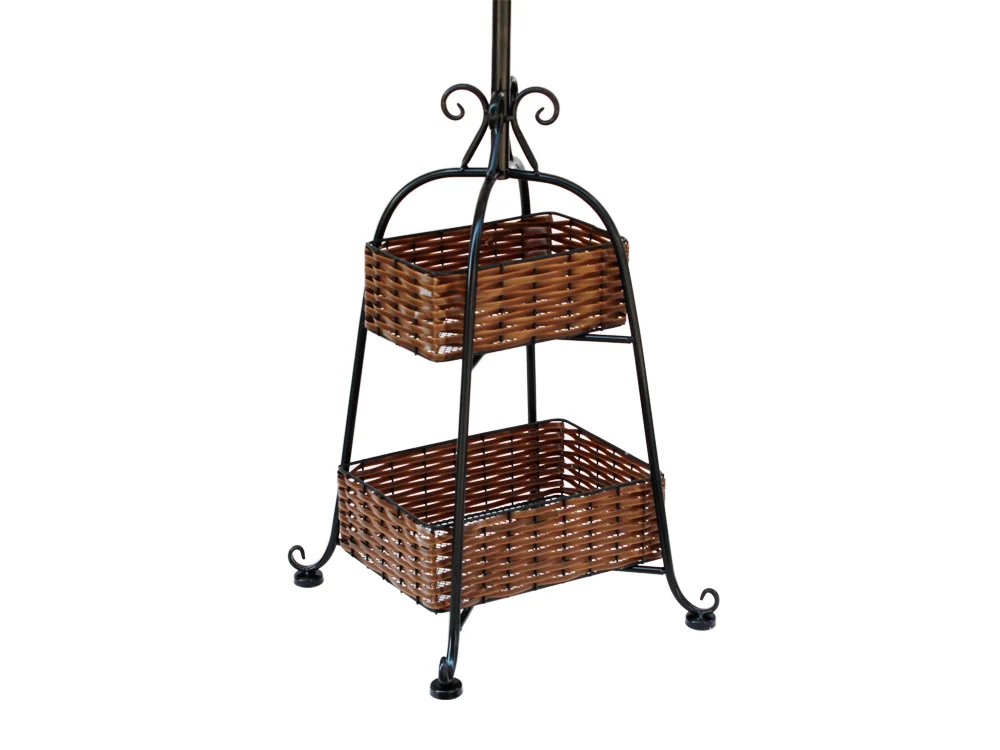 Coat Rack Stand Clothes Rack Coat Hanger Stand 1.8M - Black - Image 3