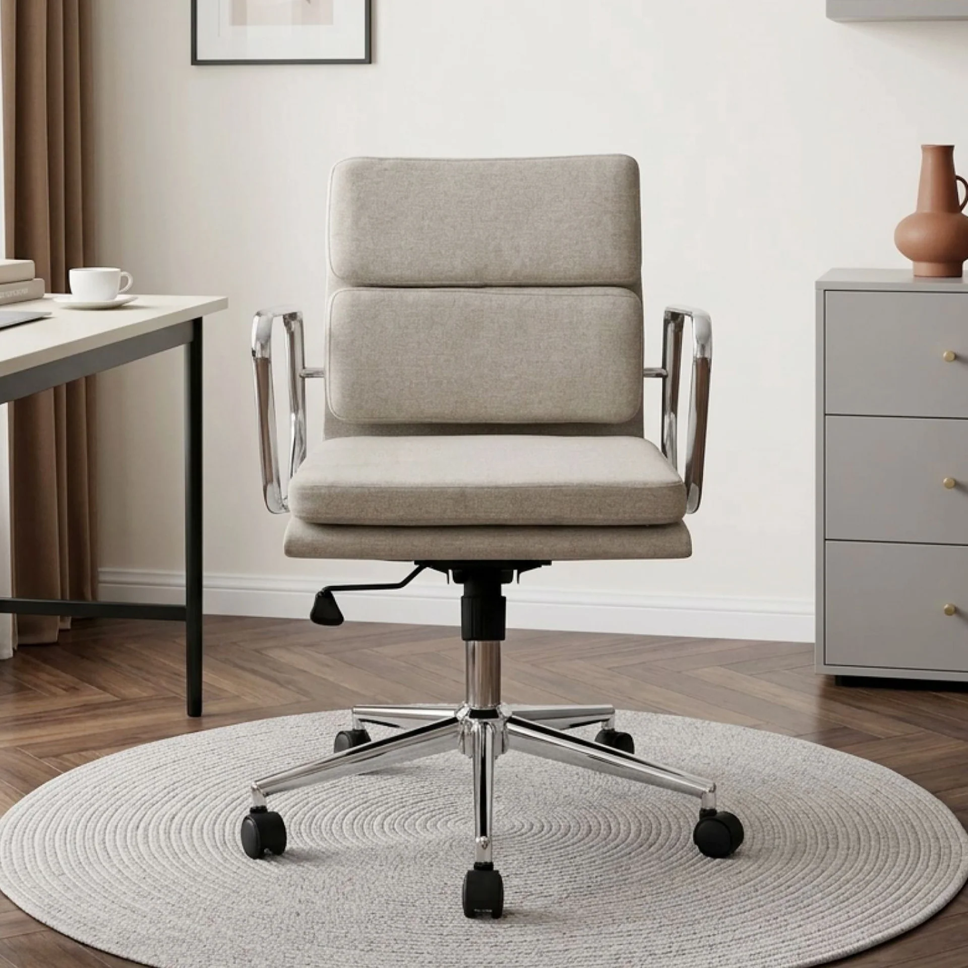 Cody Office Chair - Beige - Image 2