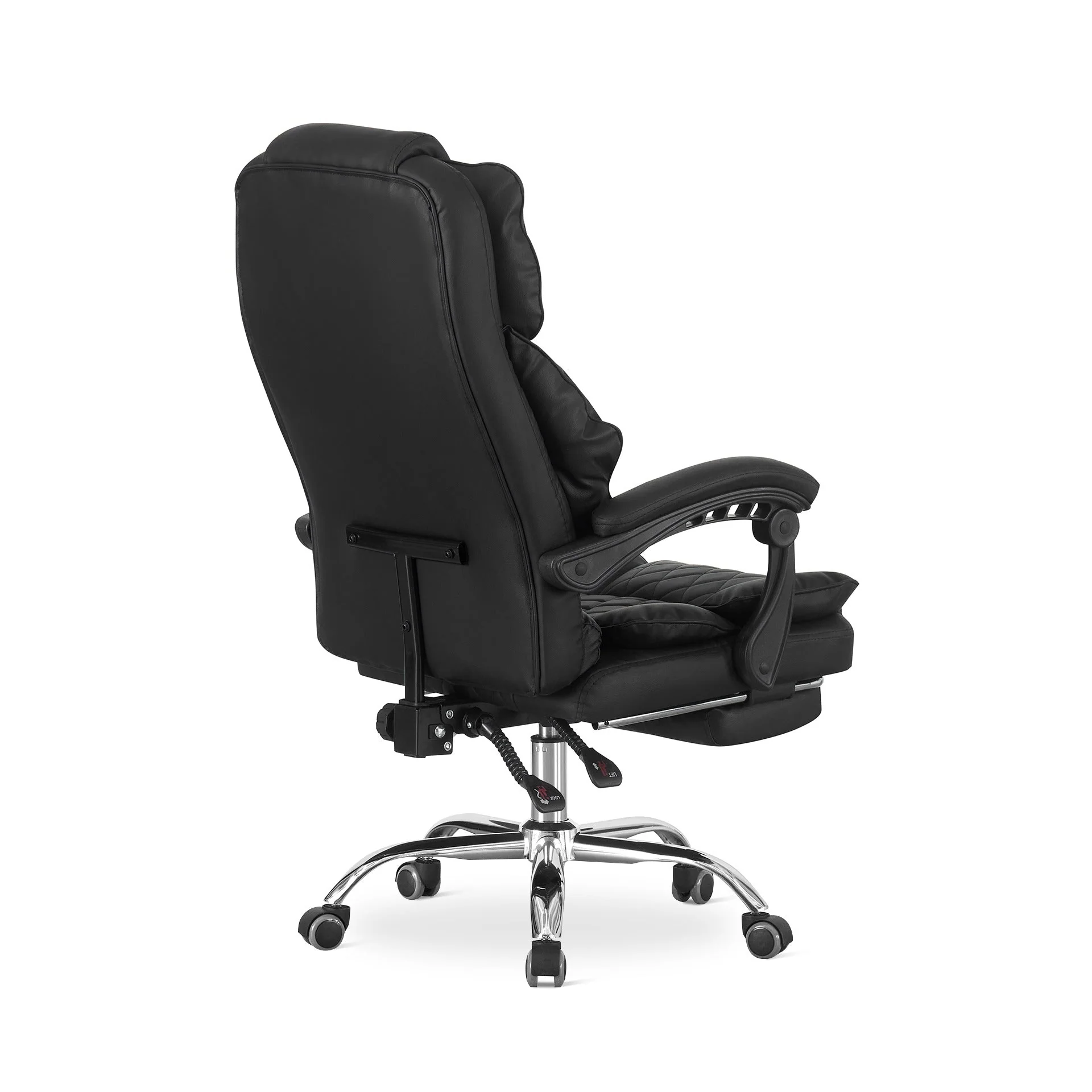 Collin Office Chair with Footrest - Black - Image 9