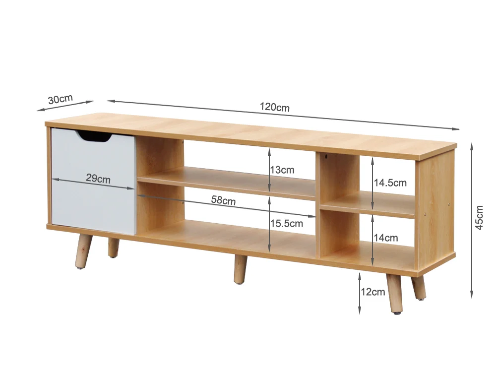 COMO 1.2M Entertainment Media TV Unit - Image 11