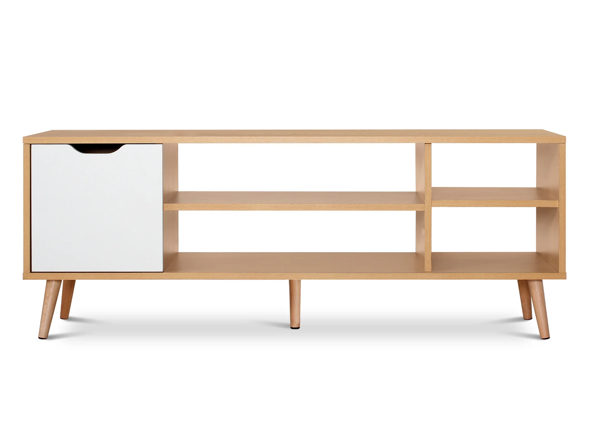 Como 1.2m Entertainment Unit - Oak - Image 3