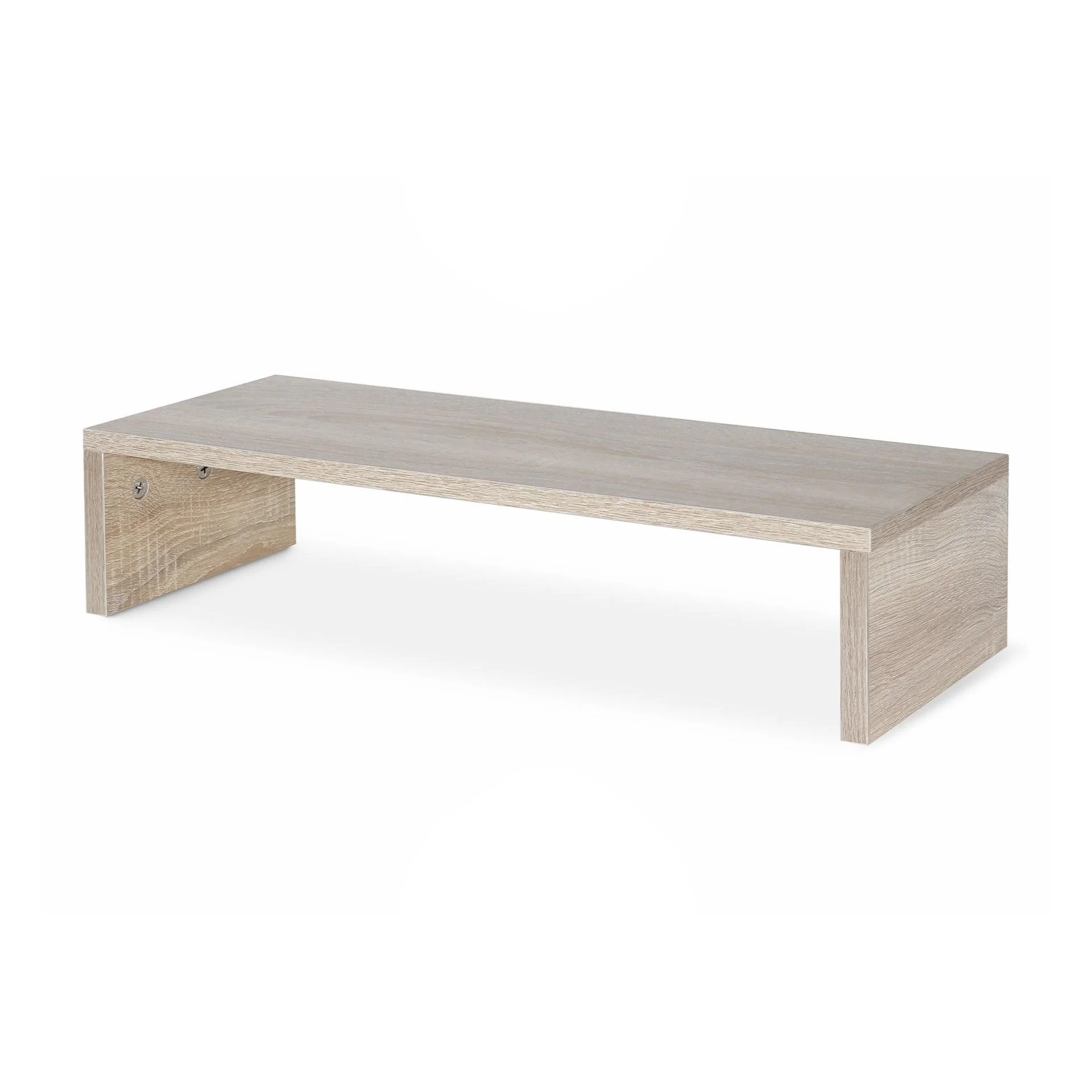 Computer Monitor Stand Laptop Stand Riser - Oak - Image 3