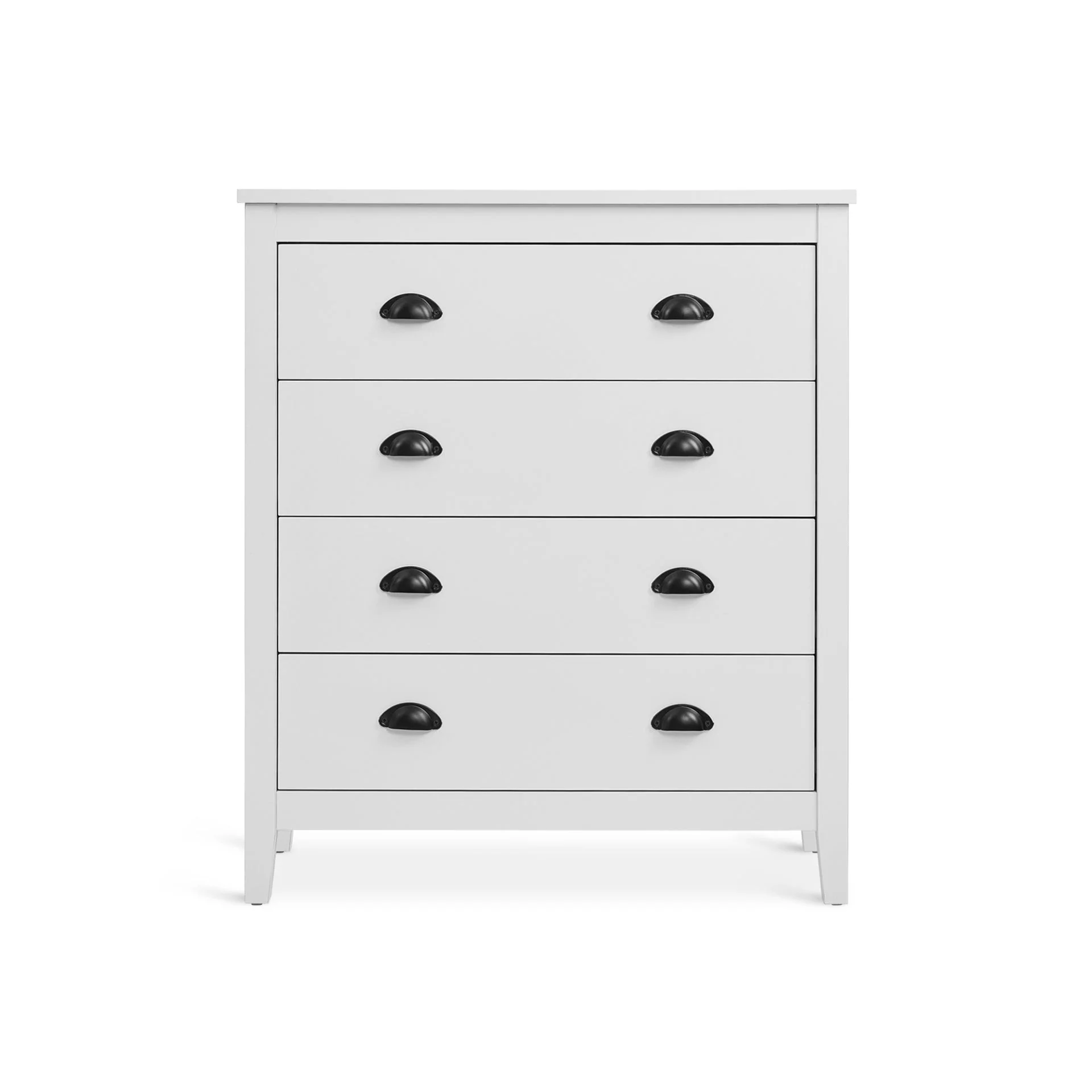 Congo 4 Drawers Tallboy - White - Image 6