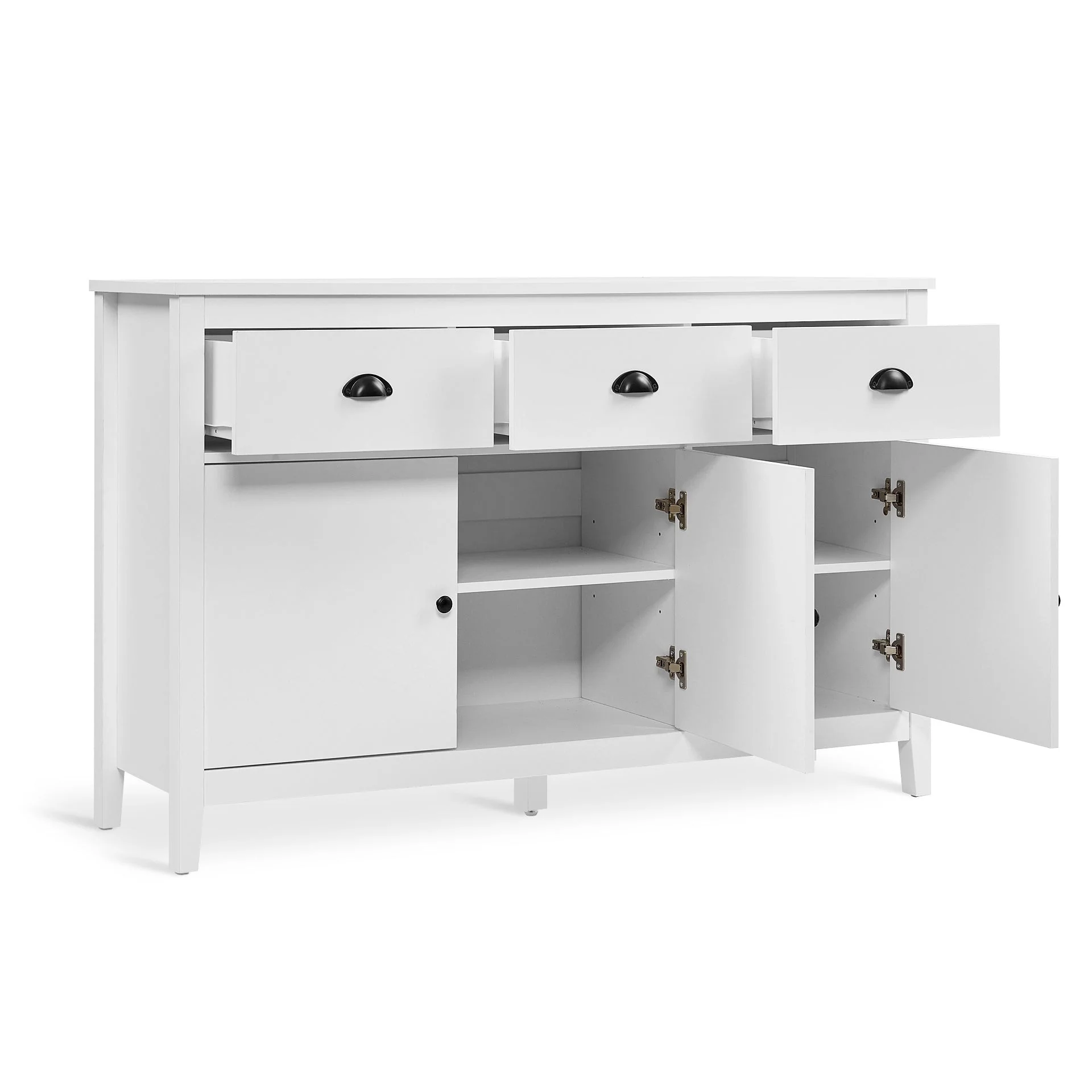 Congo Sideboard Buffet Table - White - Image 10