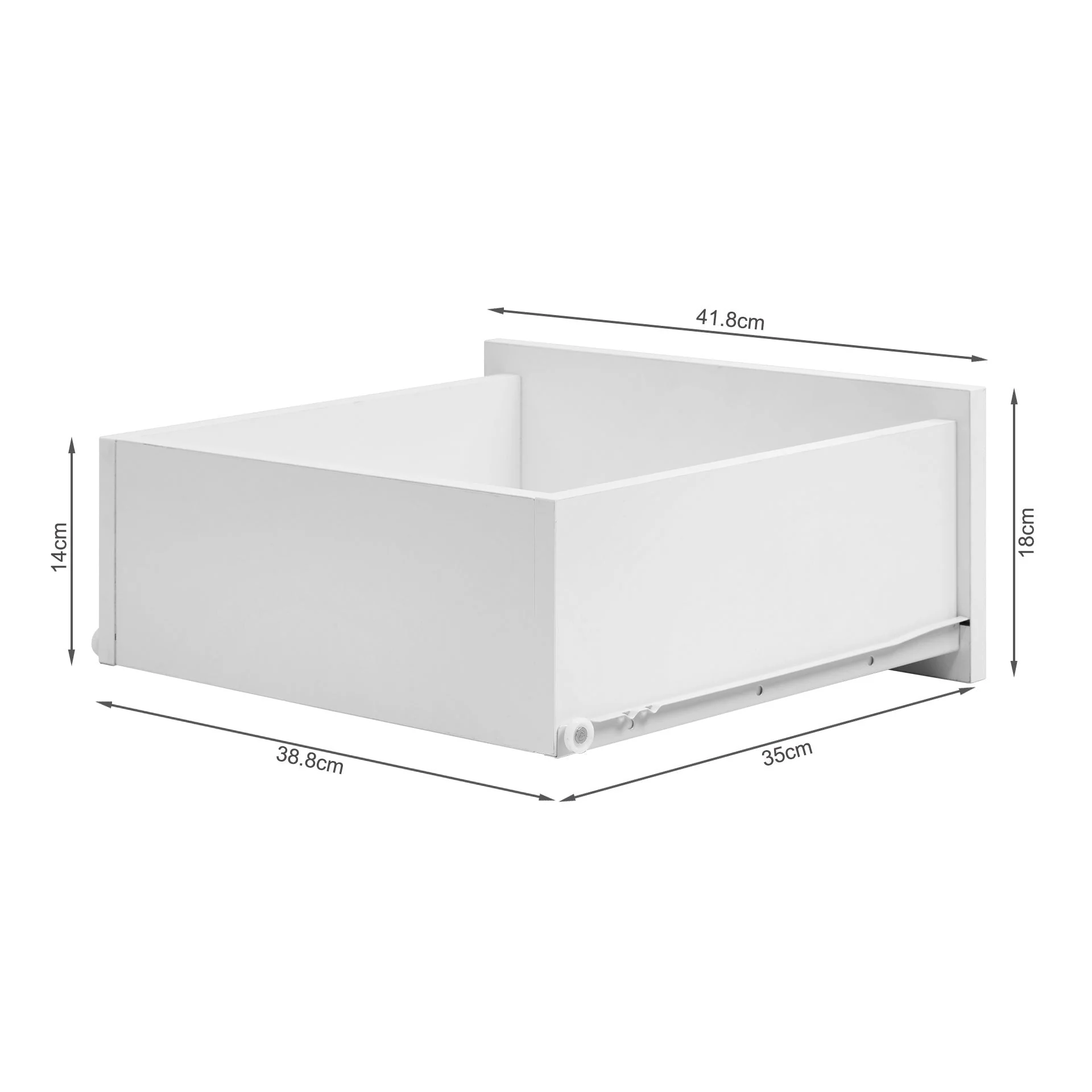 Congo Sideboard Buffet Table - White - Image 14