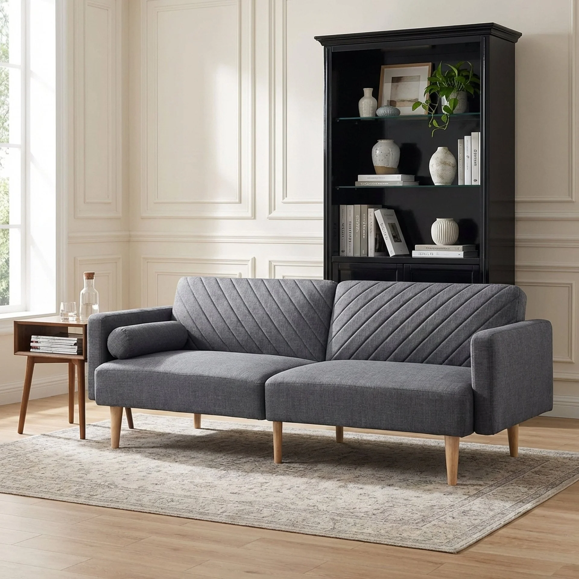 Cordova 3 Seater Sofa Bed - Dark Grey