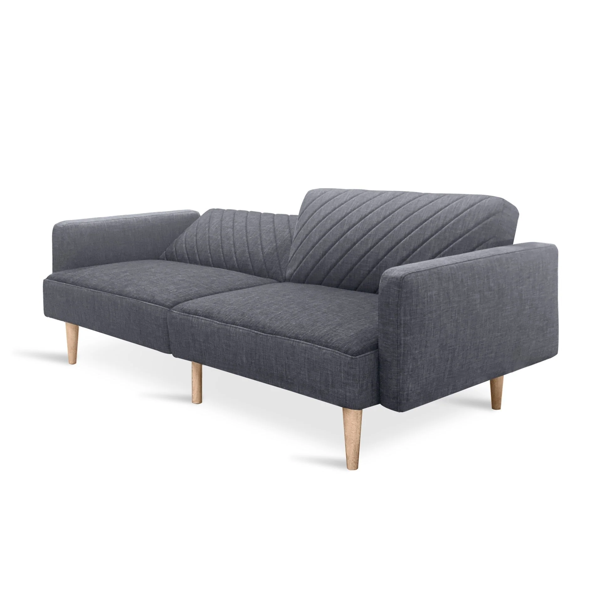 Cordova 3 Seater Sofa Bed - Dark Grey - Image 9