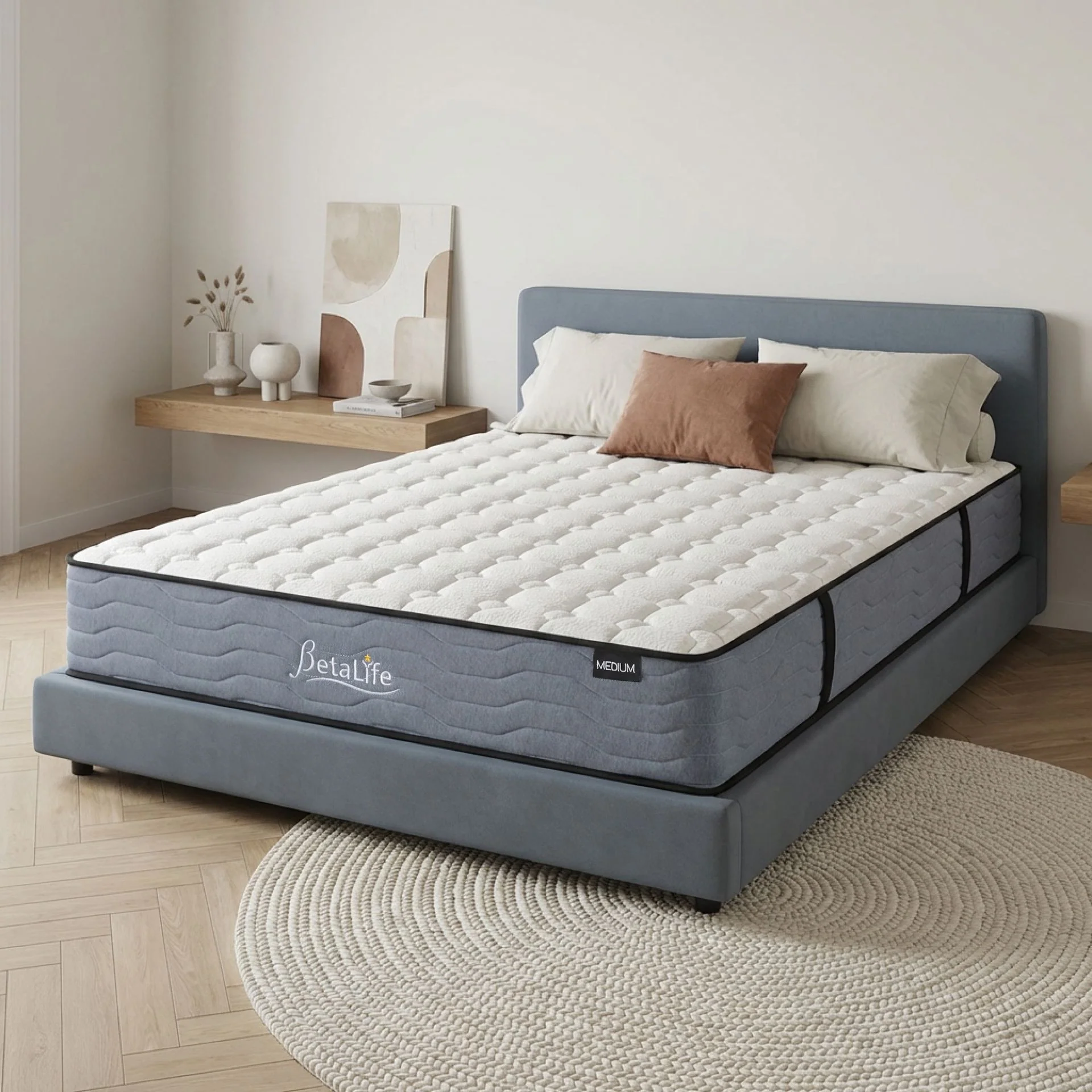 Cosy Classic Pocket Spring Medium Mattress - Double - Image 12