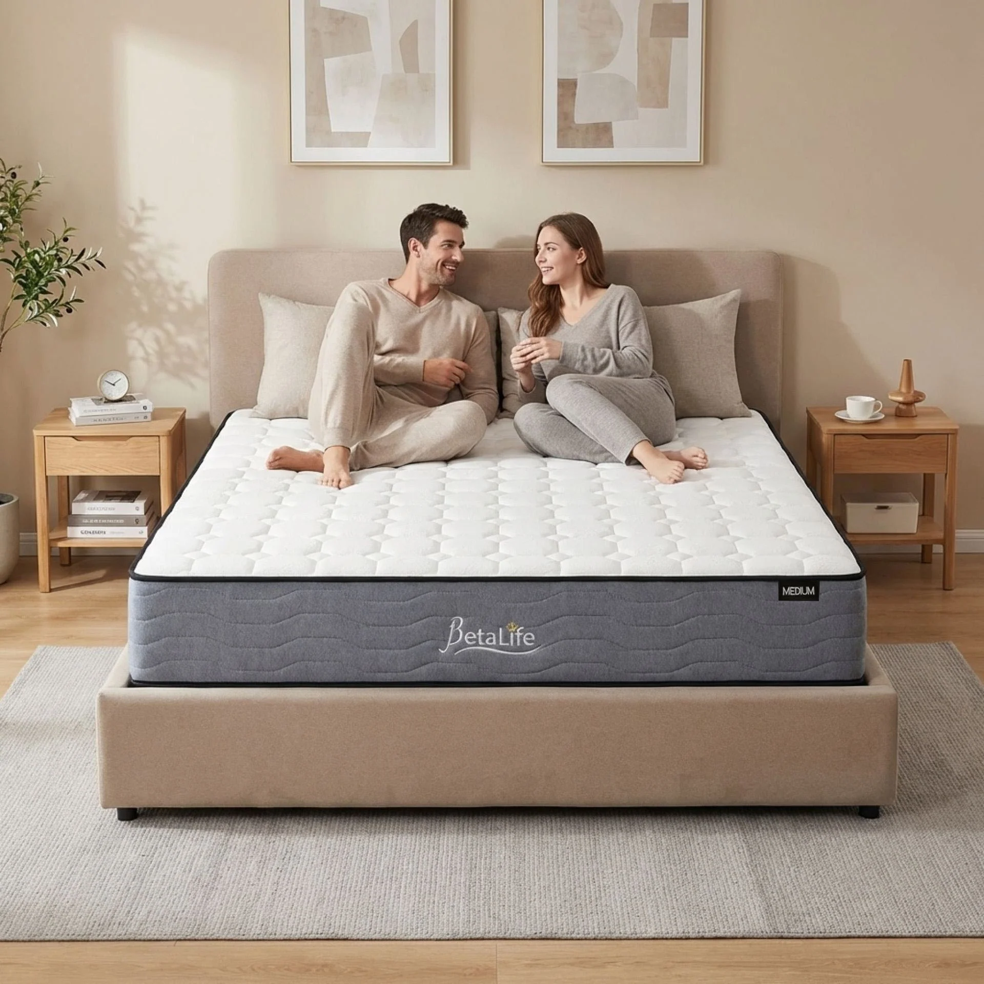 Cosy Classic Pocket Spring Medium Mattress - King - Image 2