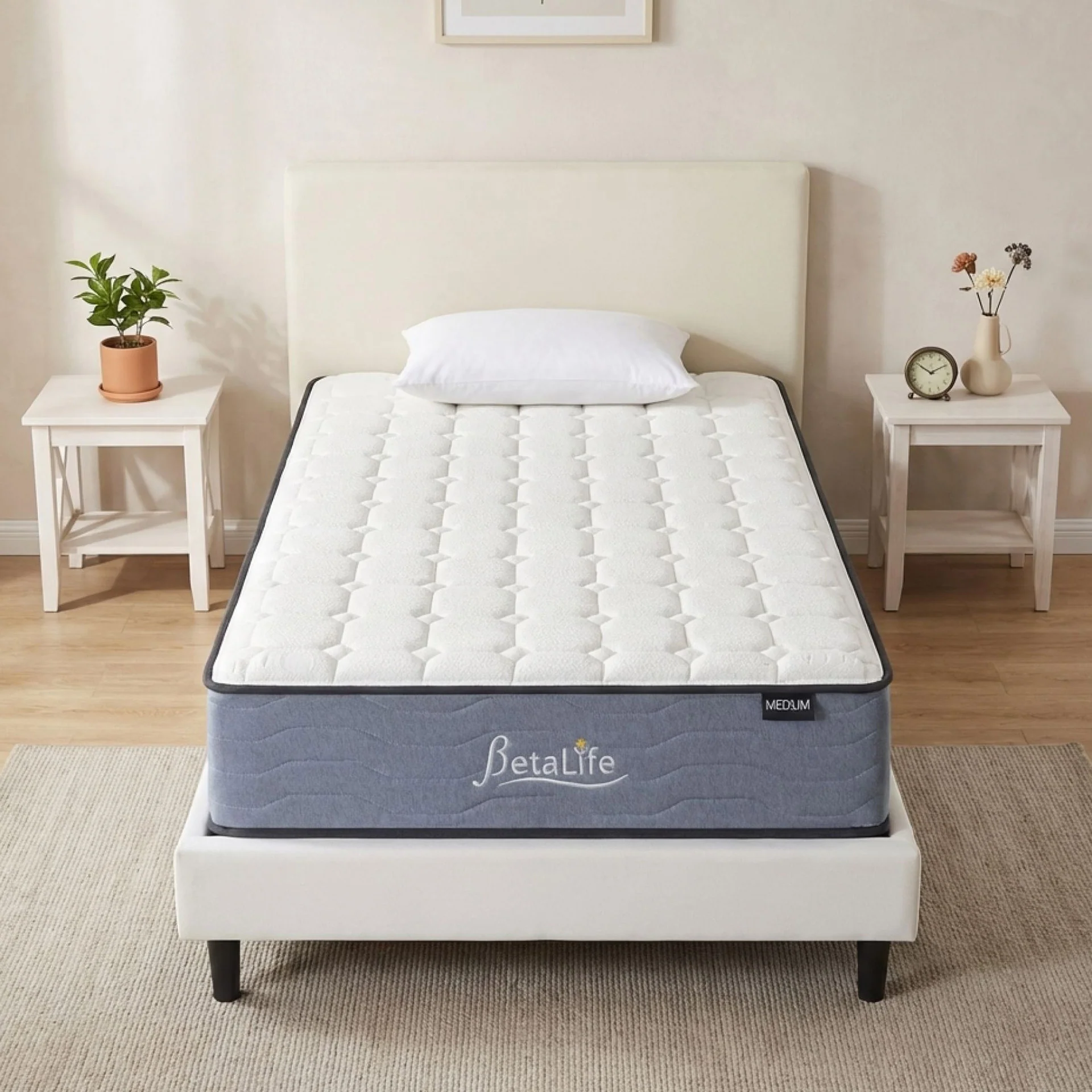 Cosy Classic Pocket Spring Medium Mattress - King Single