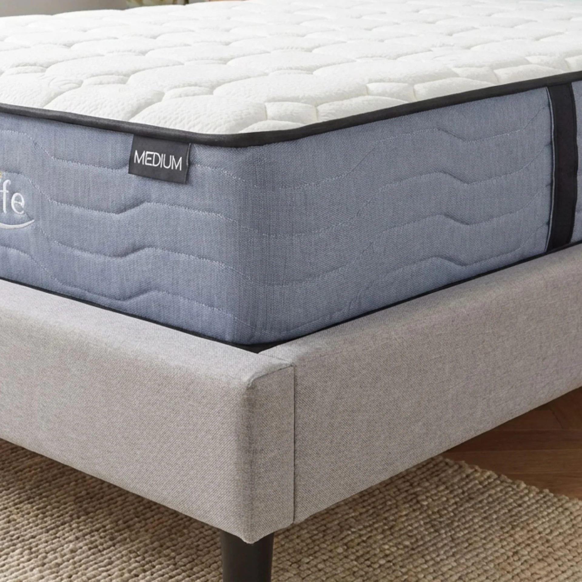 Cosy Classic Pocket Spring Medium Mattress - King Single - Image 5