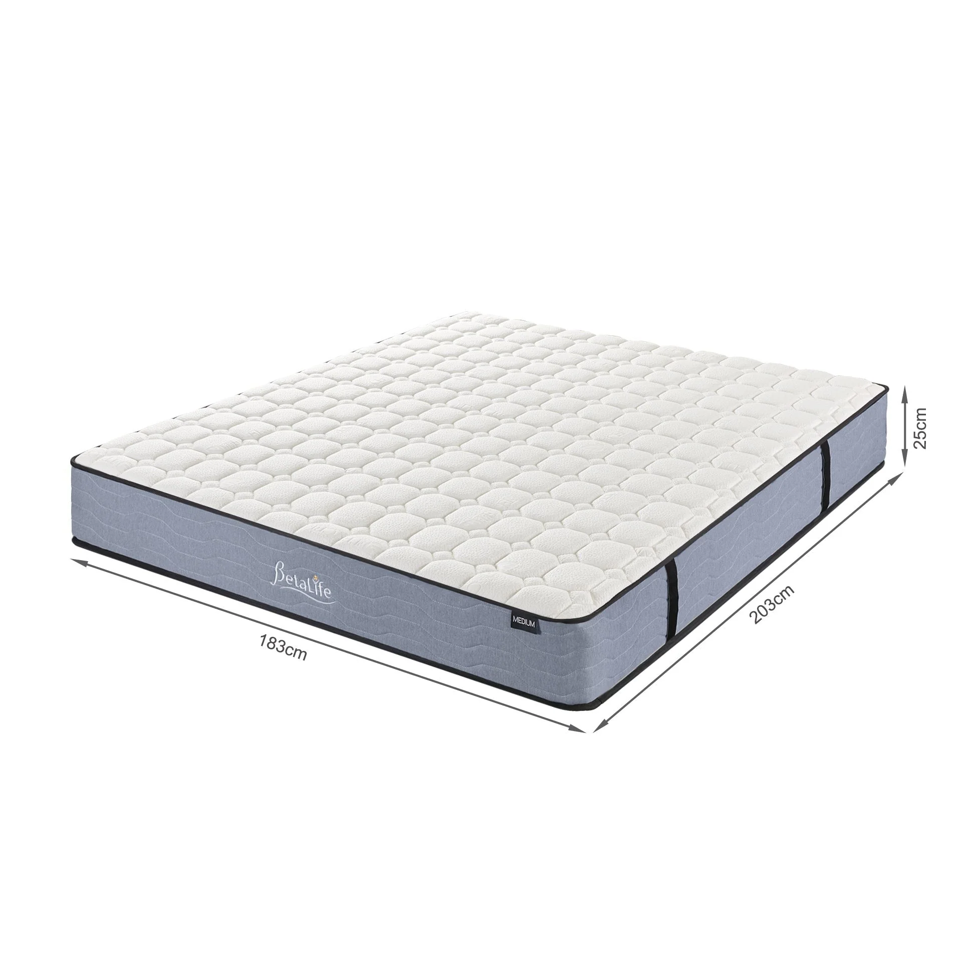 Cosy Classic Pocket Spring Medium Mattress - Super King - Image 12