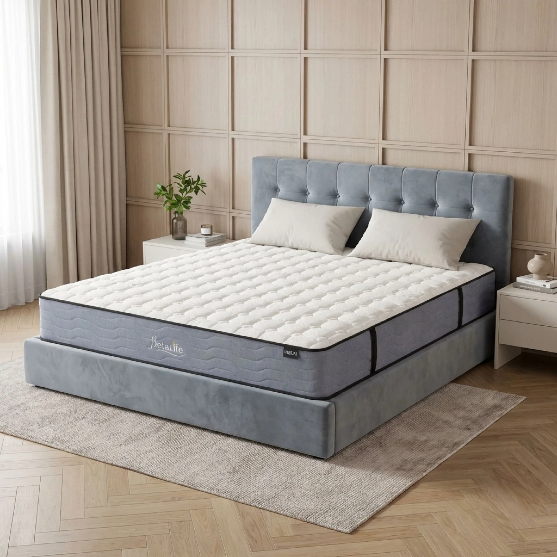 Cosy Classic Pocket Spring Medium Mattress - Super King - Image 13