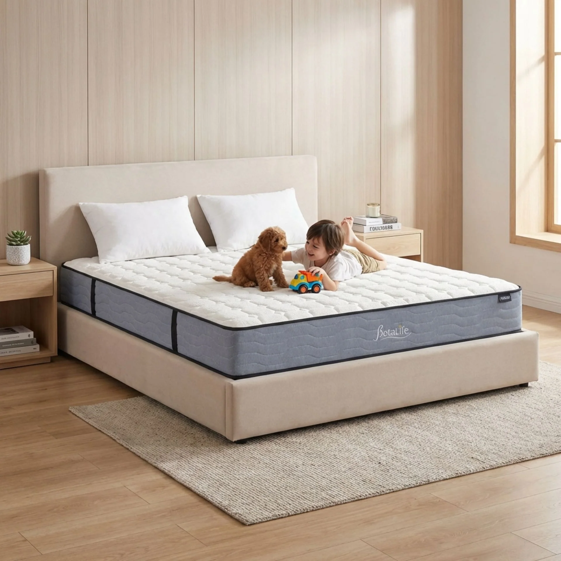 Cosy Classic Pocket Spring Medium Mattress - Super King - Image 16