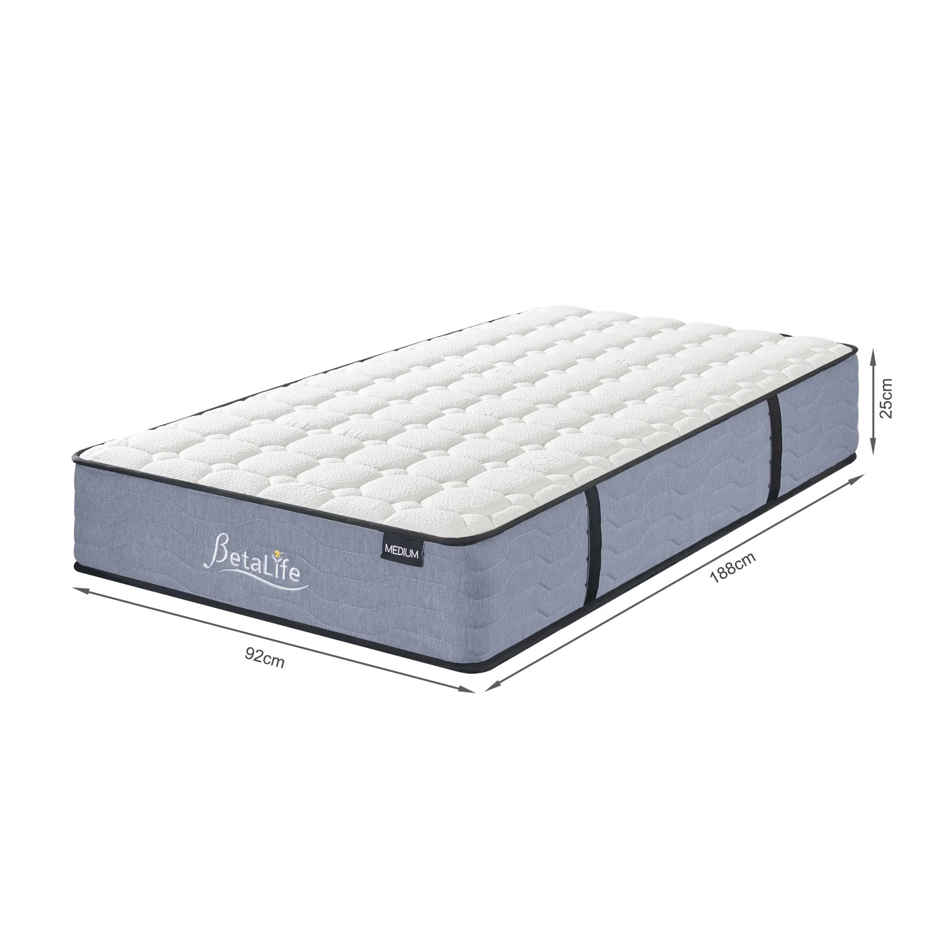 Cosy Classic Pocket Spring Medium Mattress - Single - Image 17