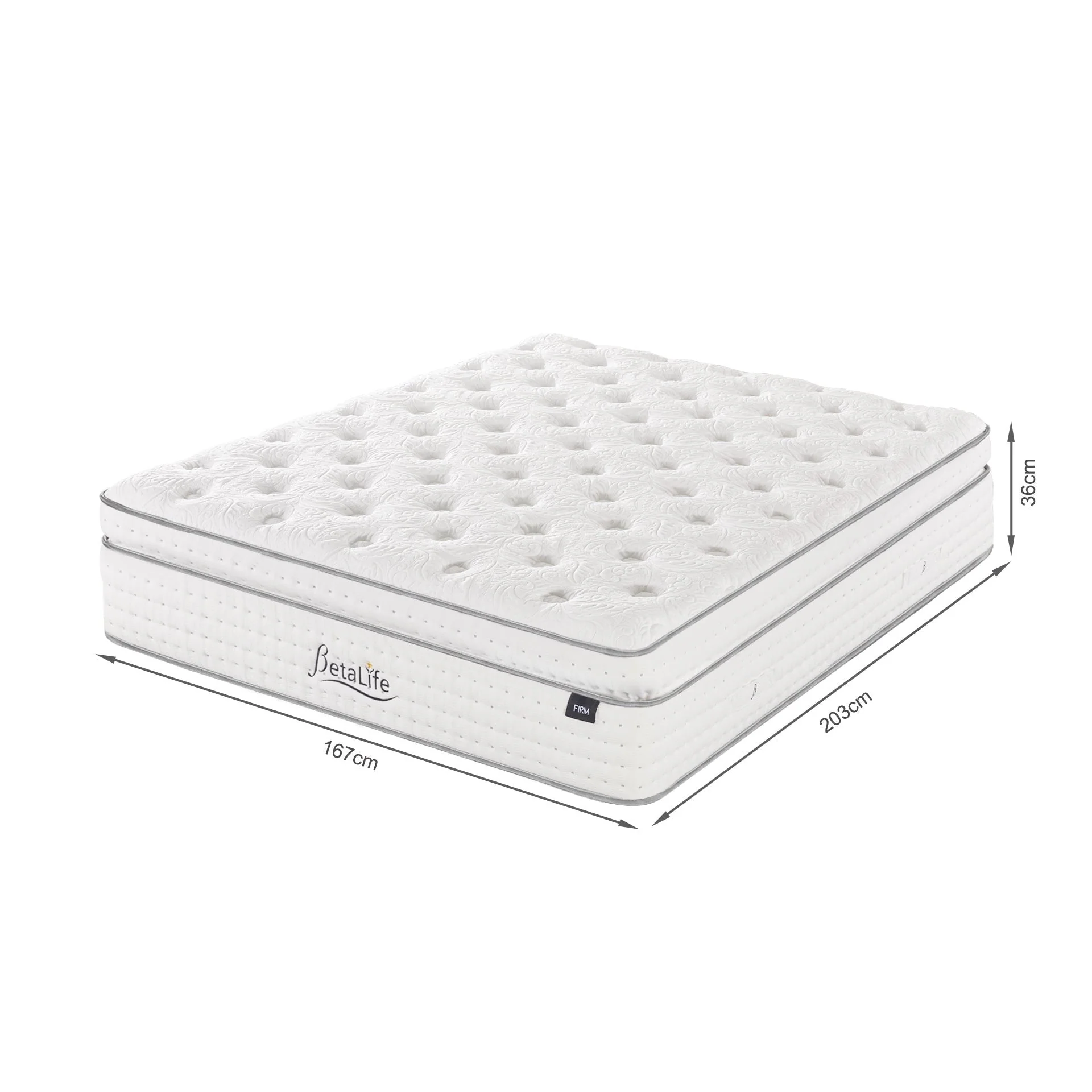 Cosy Elite Micro Pocket Spring Firm Mattress - King - Image 12